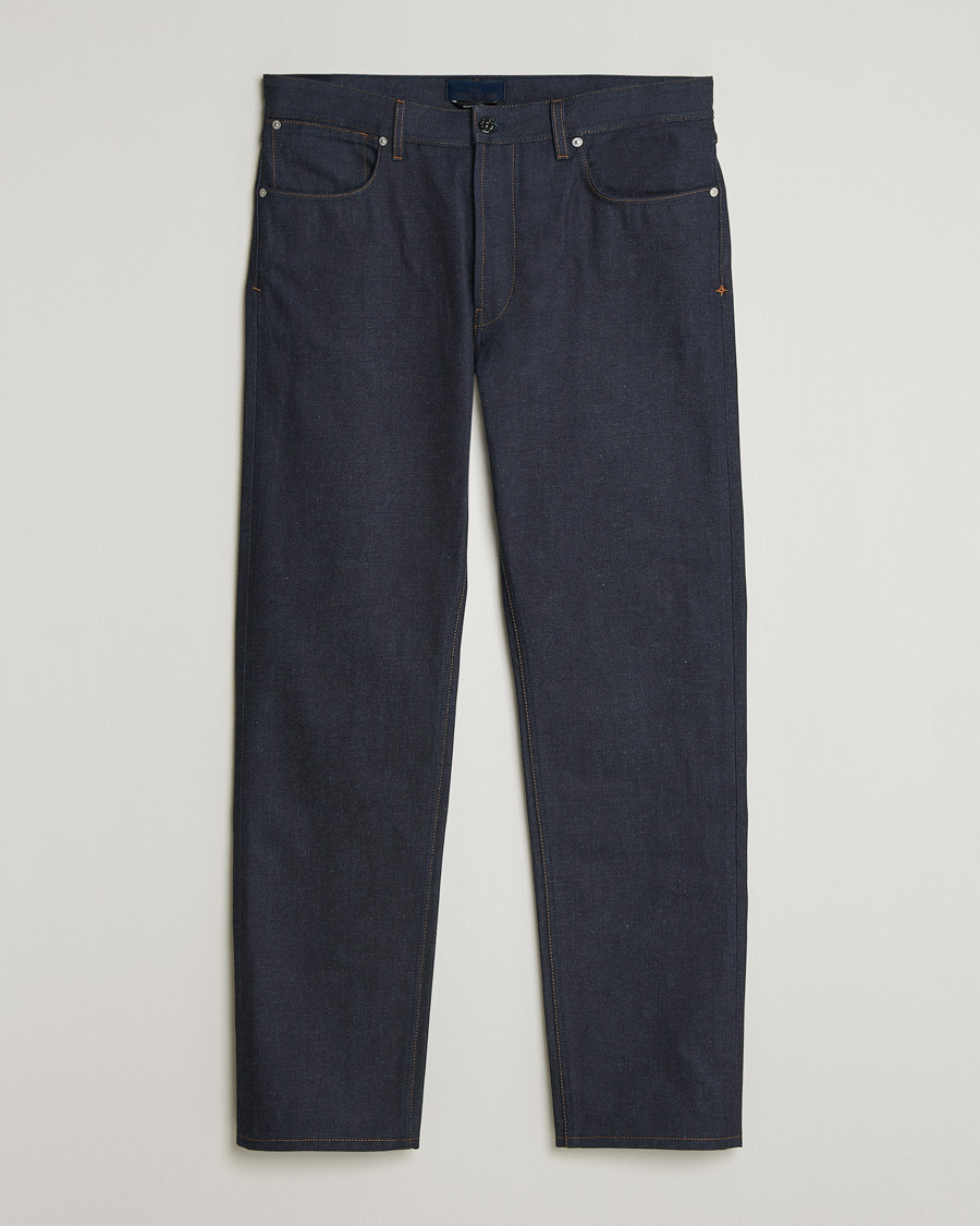Hombres | Vaqueros | Stone Island | Straight Fit Raw Denim Jeans Blue