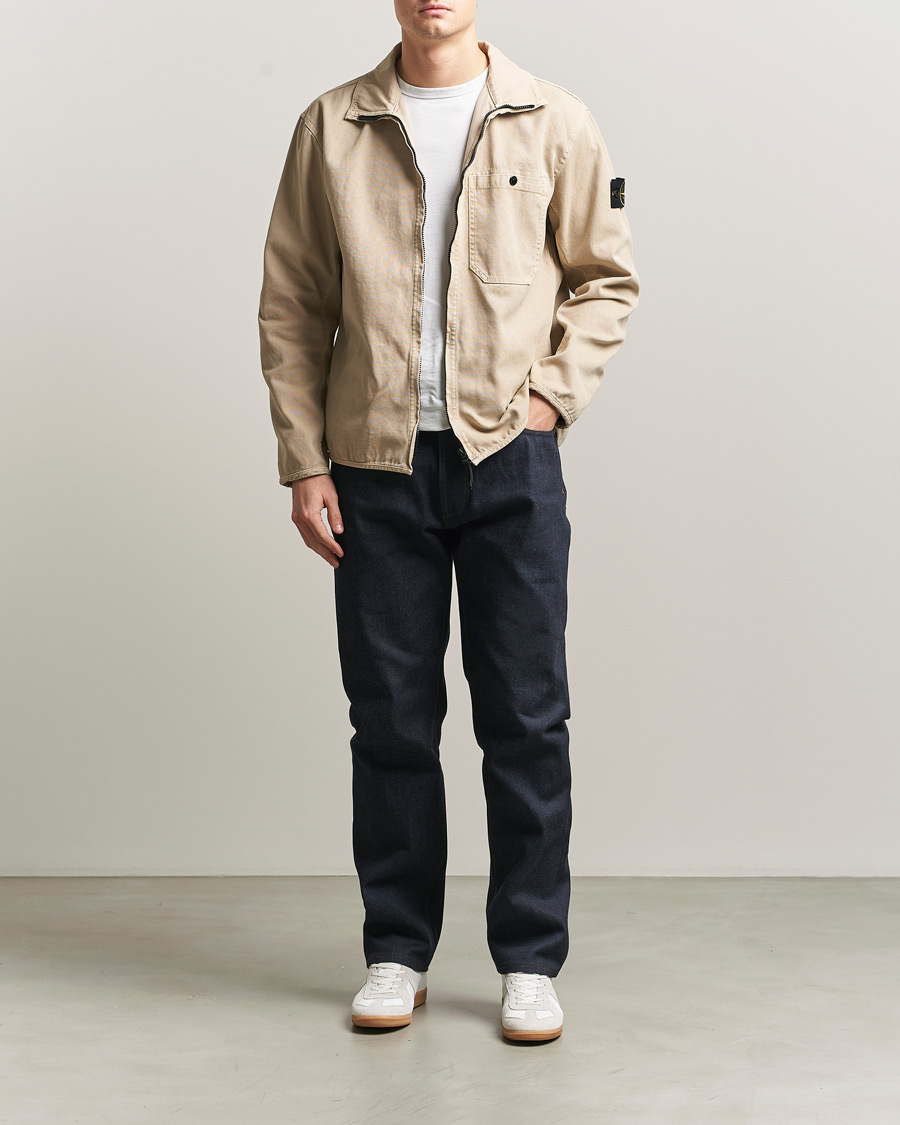 Hombres | Vaqueros | Stone Island | Straight Fit Raw Denim Jeans Blue