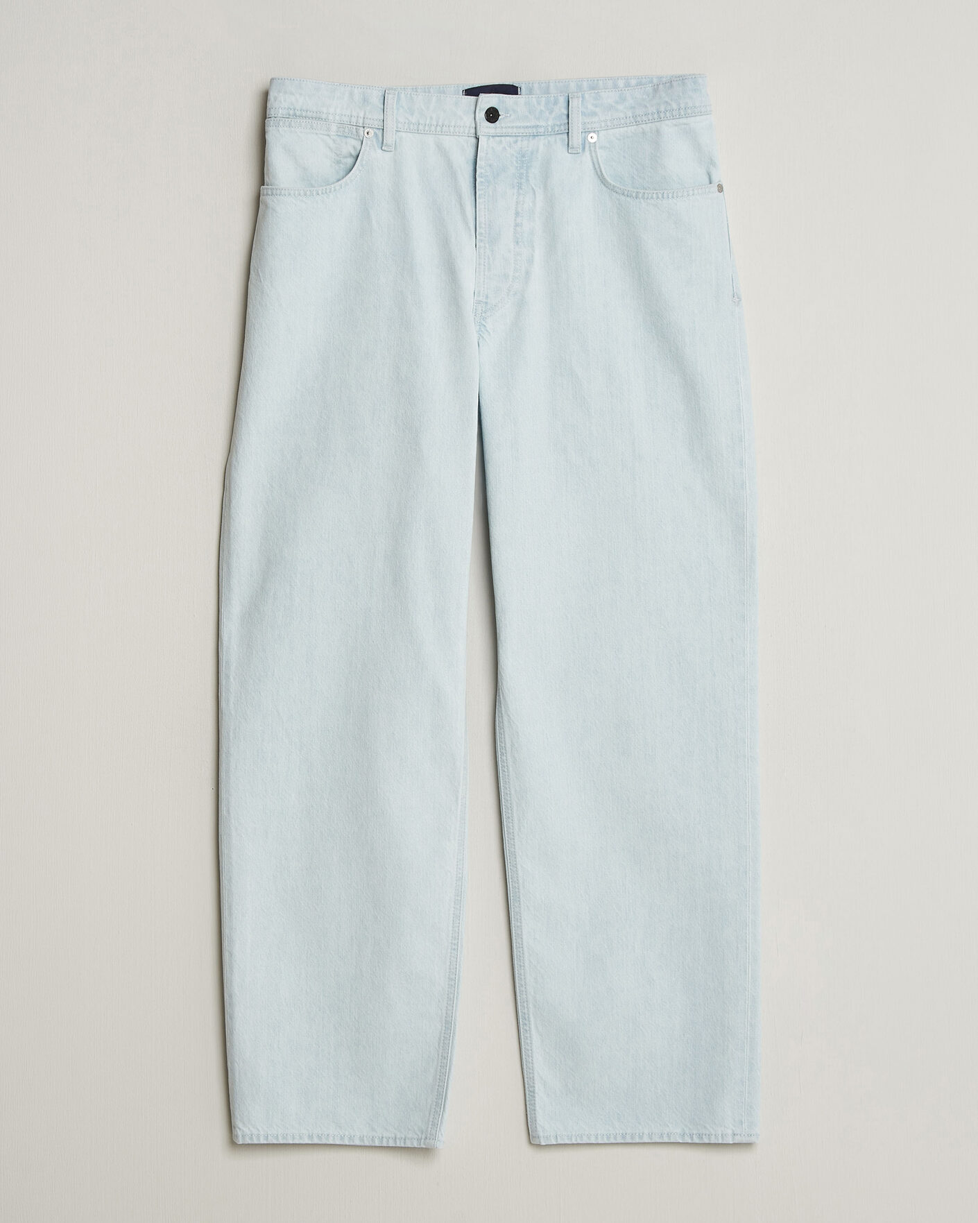 Hombres | Camisas | Stone Island | Loose Fit Denim Jeans Blue Extra Bleach