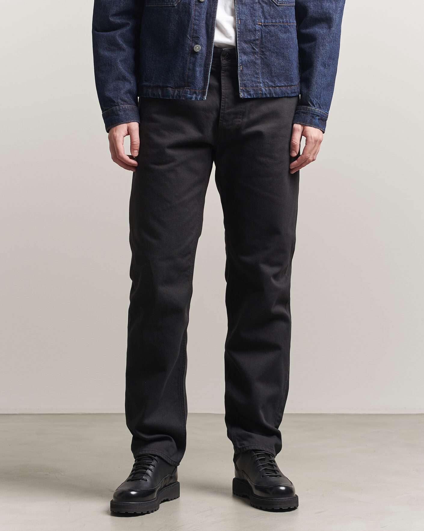 Hombres | Pantalones | Stone Island | Straight Fit Denim Jeans Black