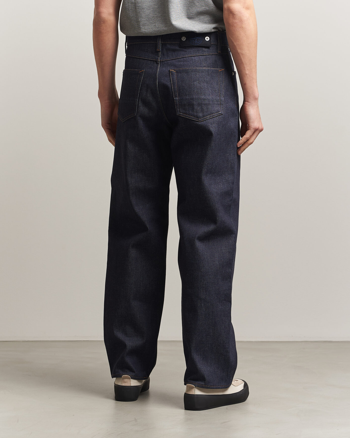 Hombres | Vaqueros | Stone Island | Loose Fit Denim Jeans Blue Raw