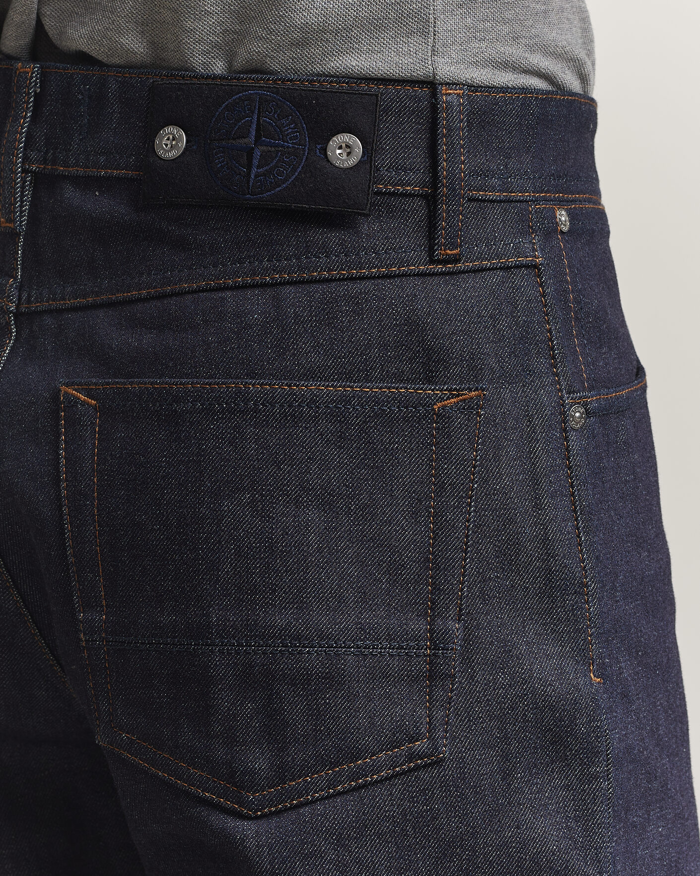 Hombres | Vaqueros | Stone Island | Loose Fit Denim Jeans Blue Raw