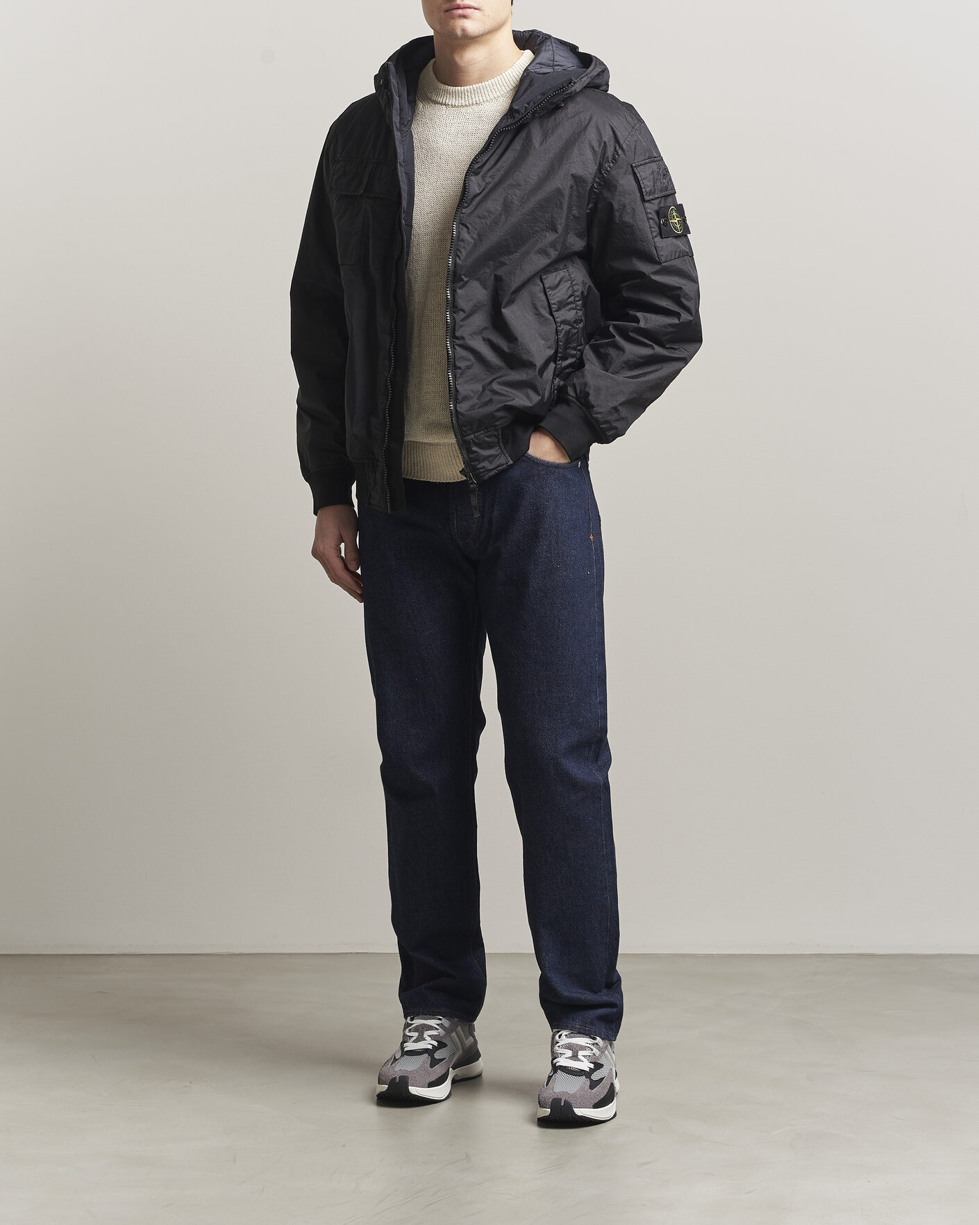 Hombres | Vaqueros | Stone Island | Straight Fit Denim Jeans Blue Rinse