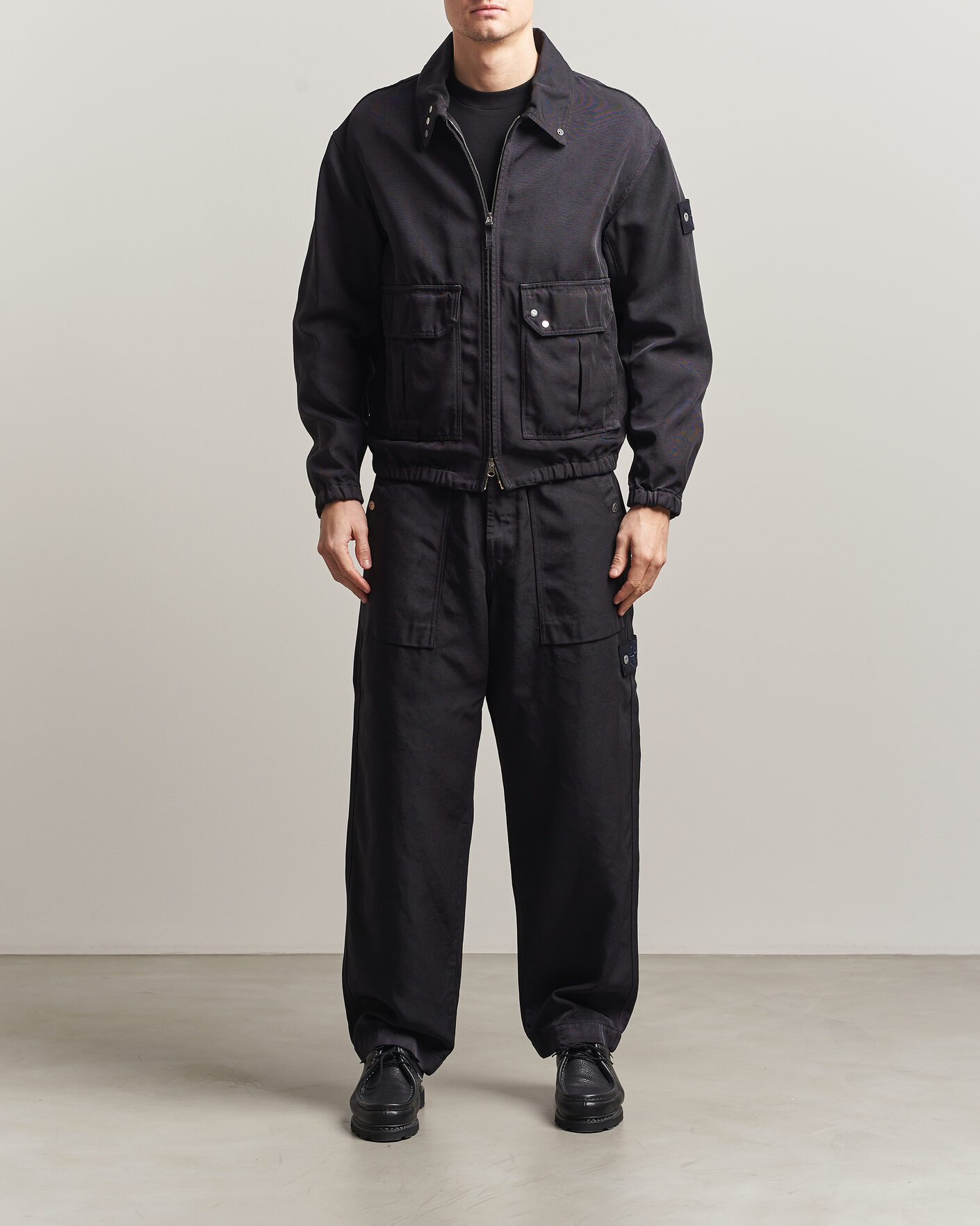 Hombres | Pantalones | Stone Island | Workwear Trousers Navy Blue