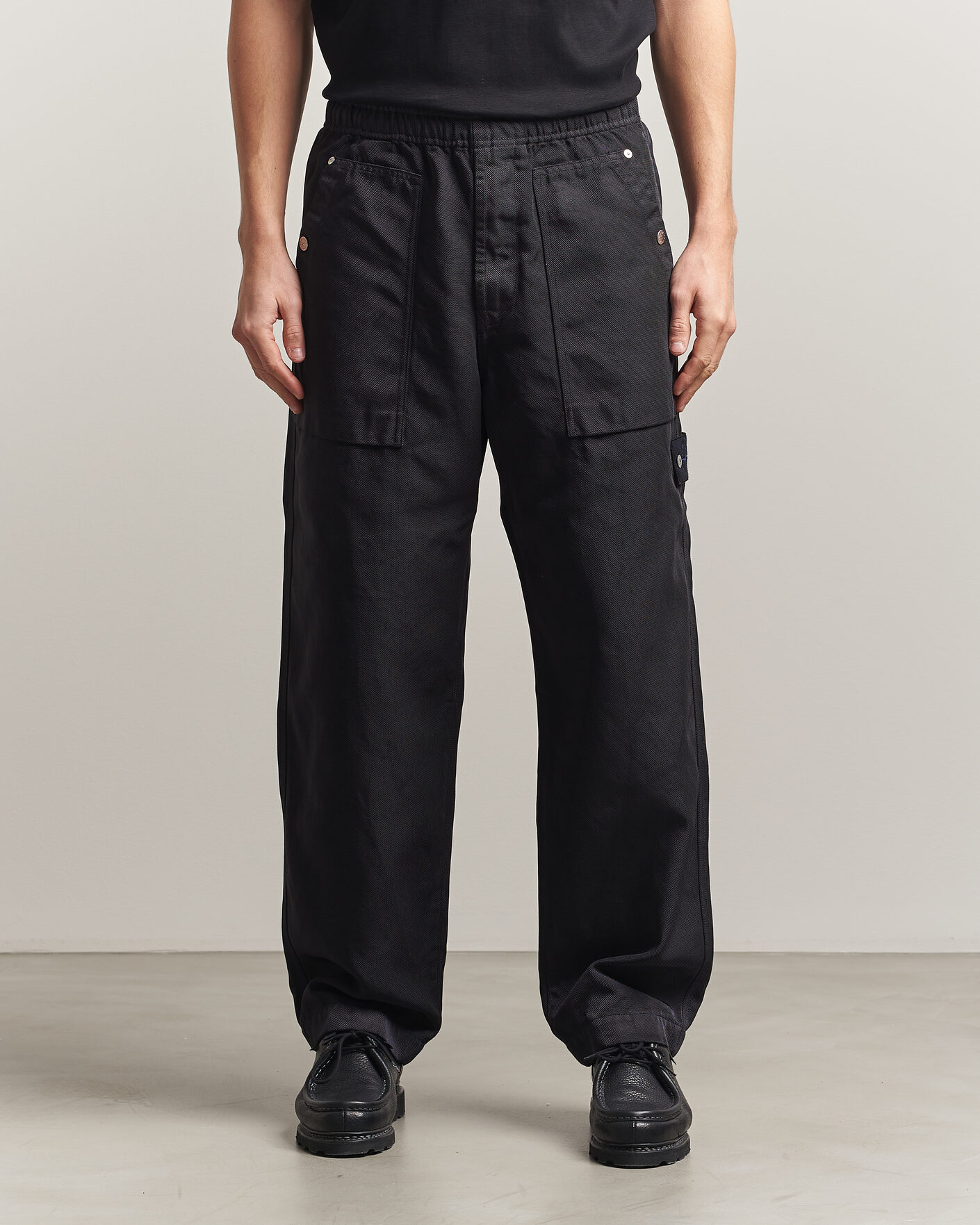 Hombres | Pantalones | Stone Island | Workwear Trousers Navy Blue