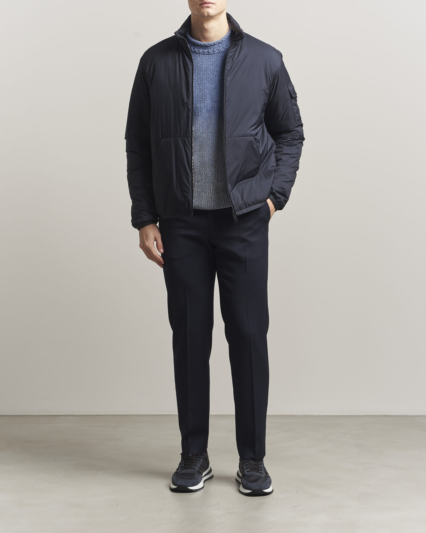 Hombres | Abrigos y chaquetas | Moncler | Breezes Jacket Navy