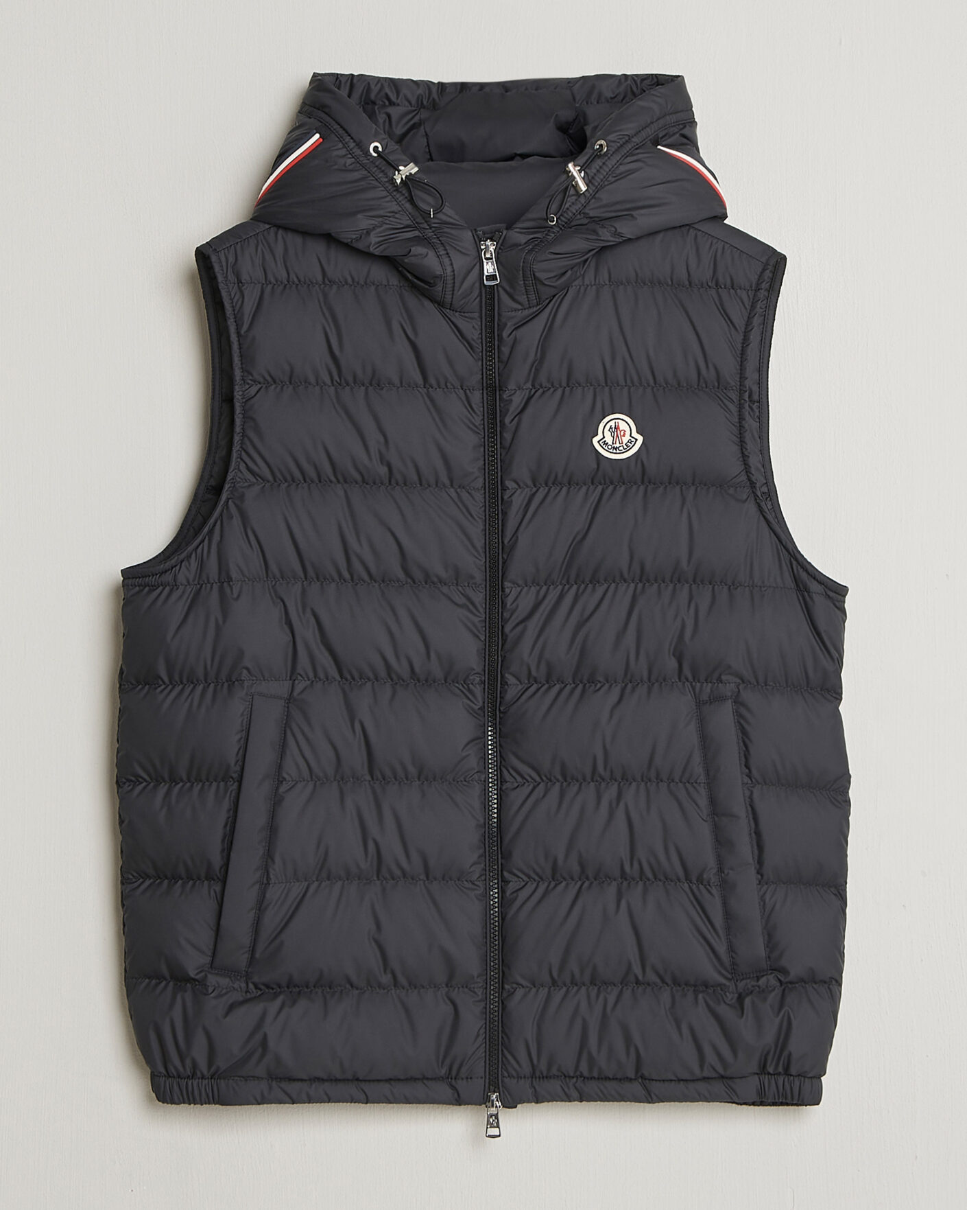 Hombres | Chalecos | Moncler | Marseillan Hooded Down Vest Black