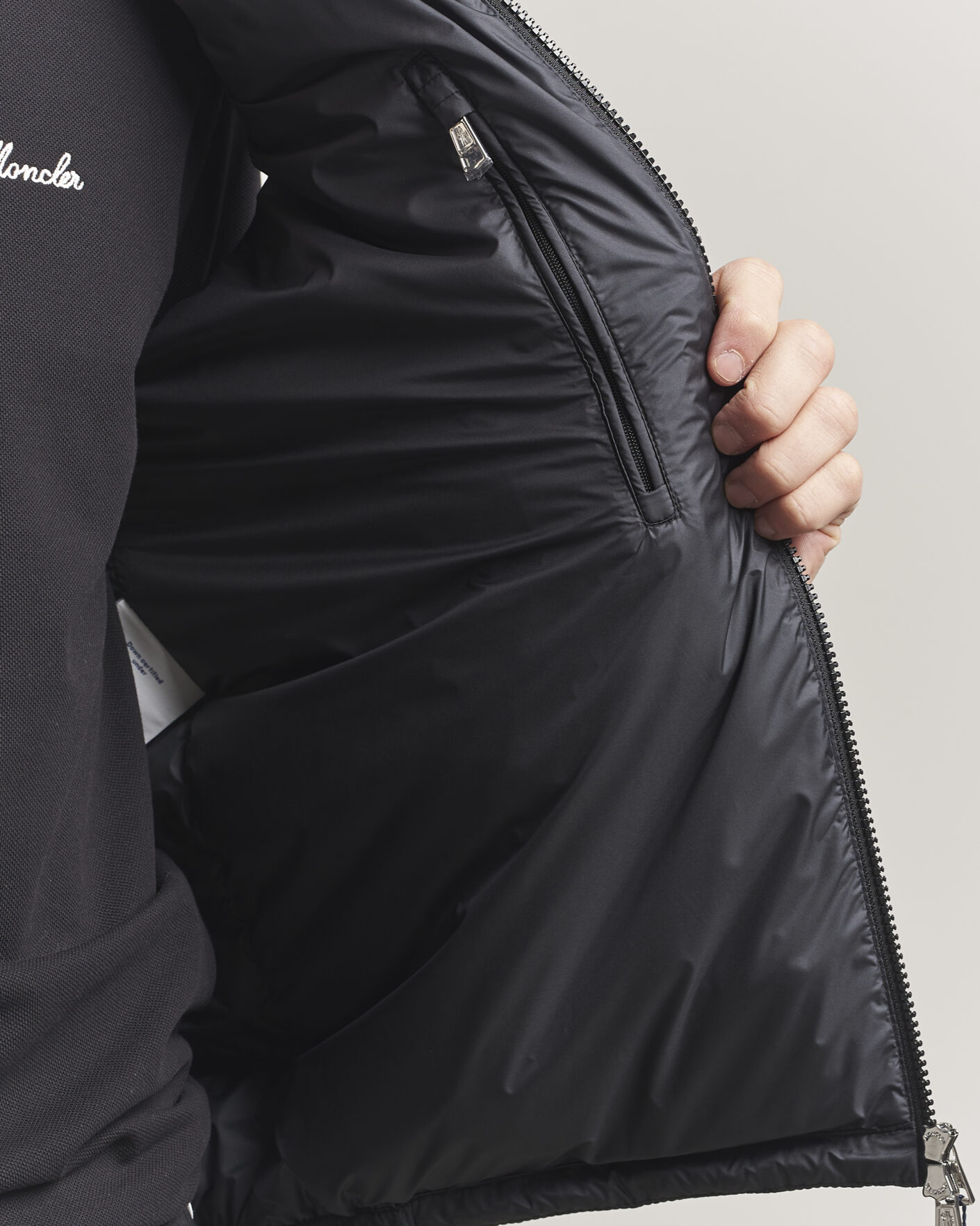 Hombres | Chalecos | Moncler | Marseillan Hooded Down Vest Black