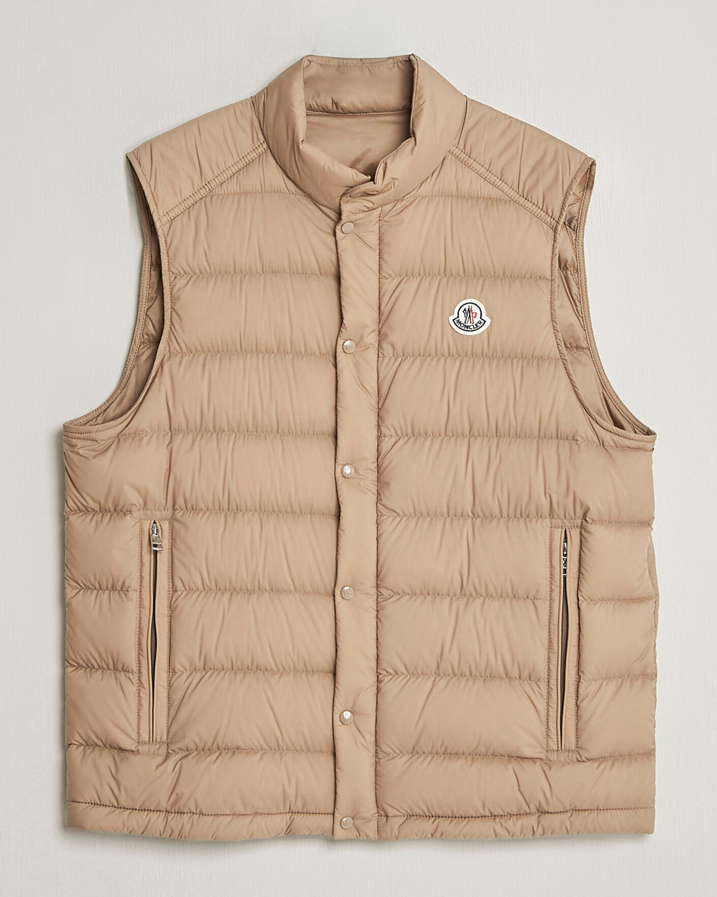 Hombres | Chalecos | Moncler | Barthe Down Vest Tan