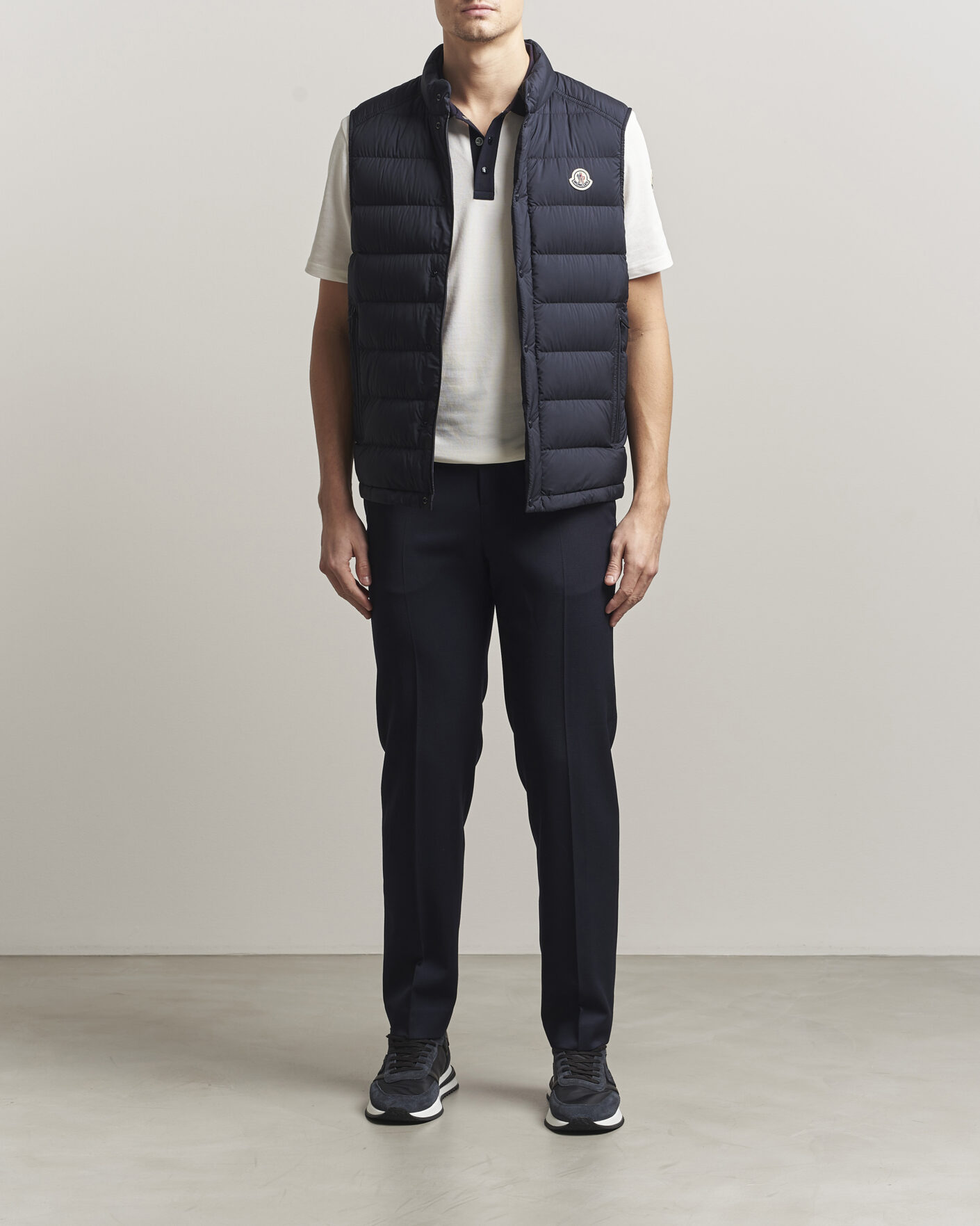 Hombres | Chalecos | Moncler | Barthe Down Vest Navy