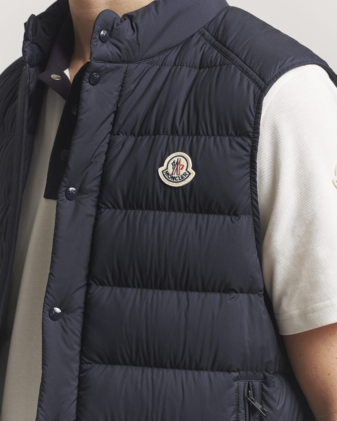 Hombres | Chalecos | Moncler | Barthe Down Vest Navy