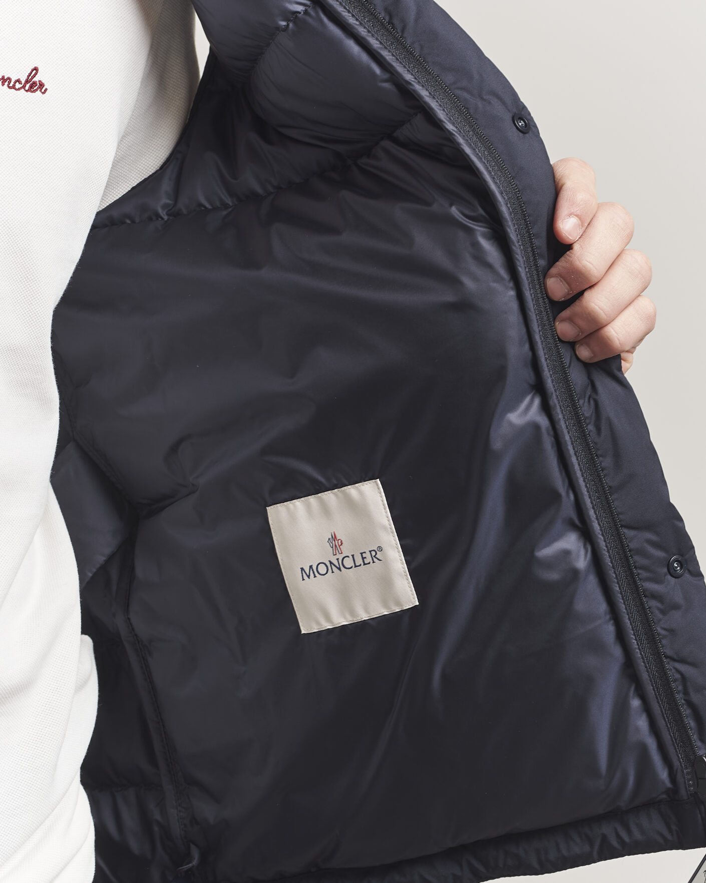 Hombres | Chalecos | Moncler | Barthe Down Vest Navy