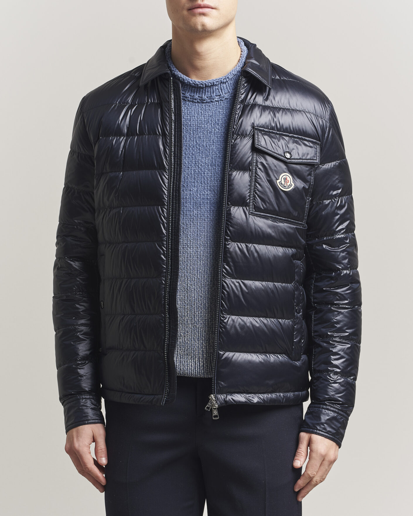 Hombres | Abrigos y chaquetas | Moncler | Mourillon Shirt Jacket Navy