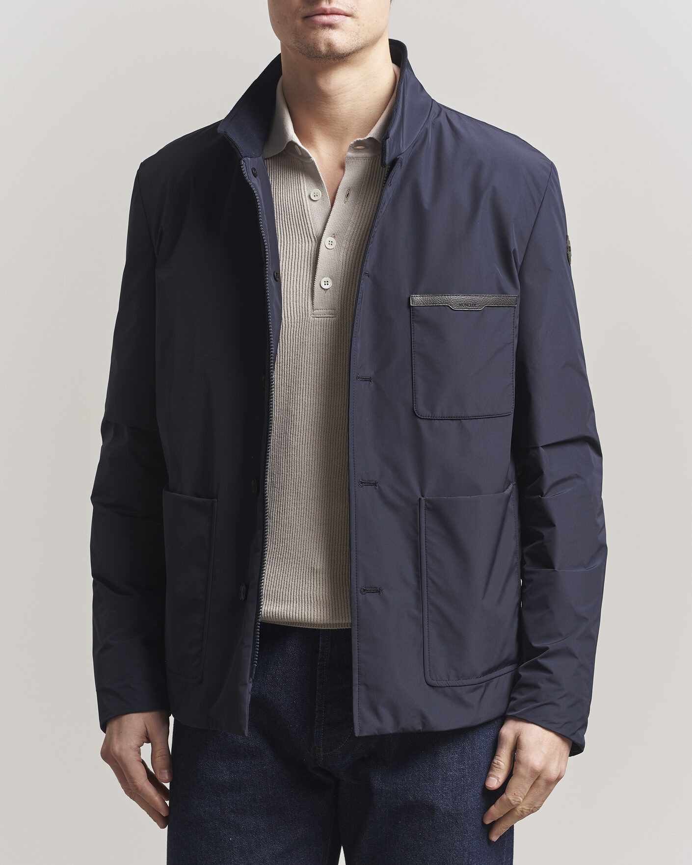 Hombres | Abrigos y chaquetas | Moncler | Westerlies Down Blazer Navy