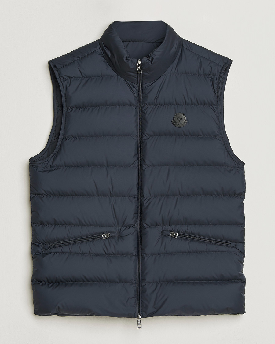 Hombres | Chalecos | Moncler | Lechtal Down Vest Navy