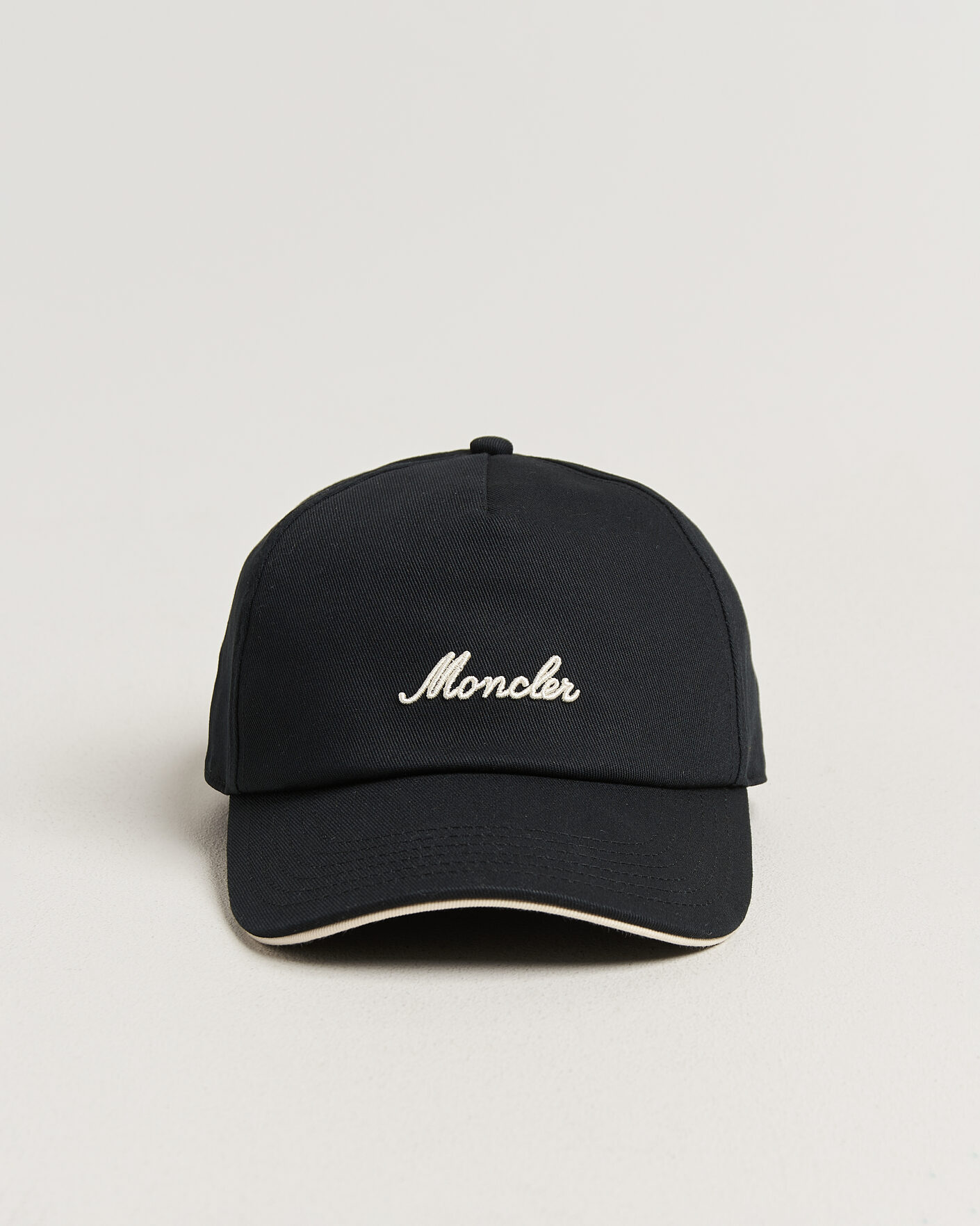 Hombres | Sombreros y gorras | Moncler | Signature Baseball Cap Black