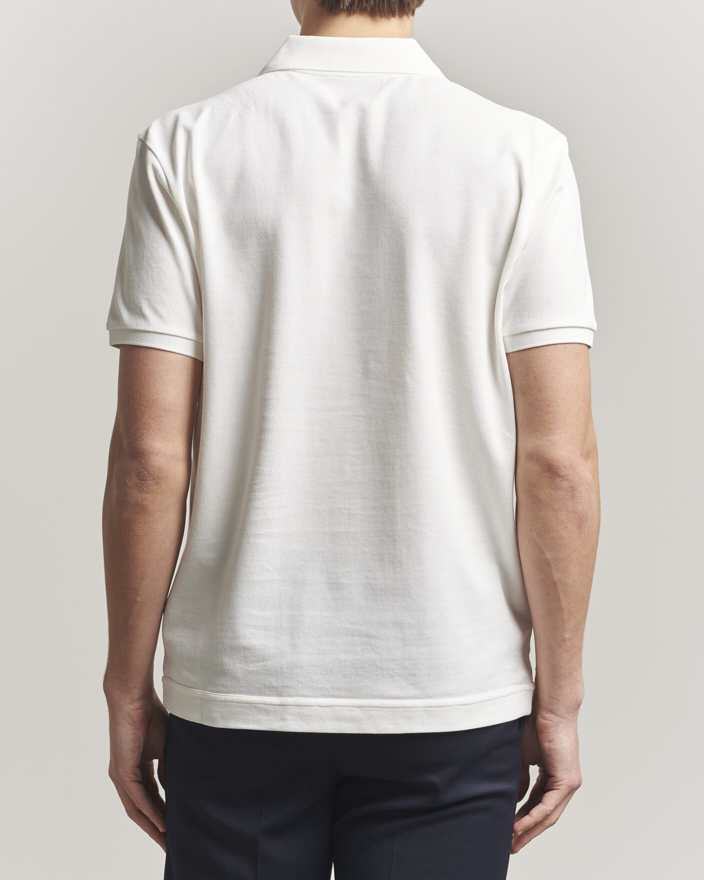 Hombres | Polos | Moncler | Luxury Logo Polo Off White