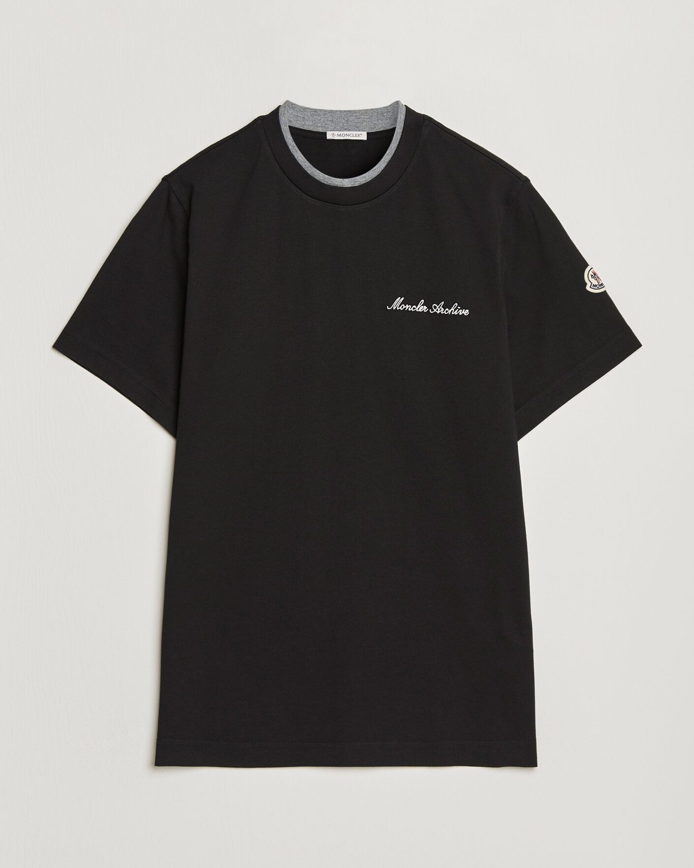 Hombres | Camisetas | Moncler | Signature Logo T-Shirt Black