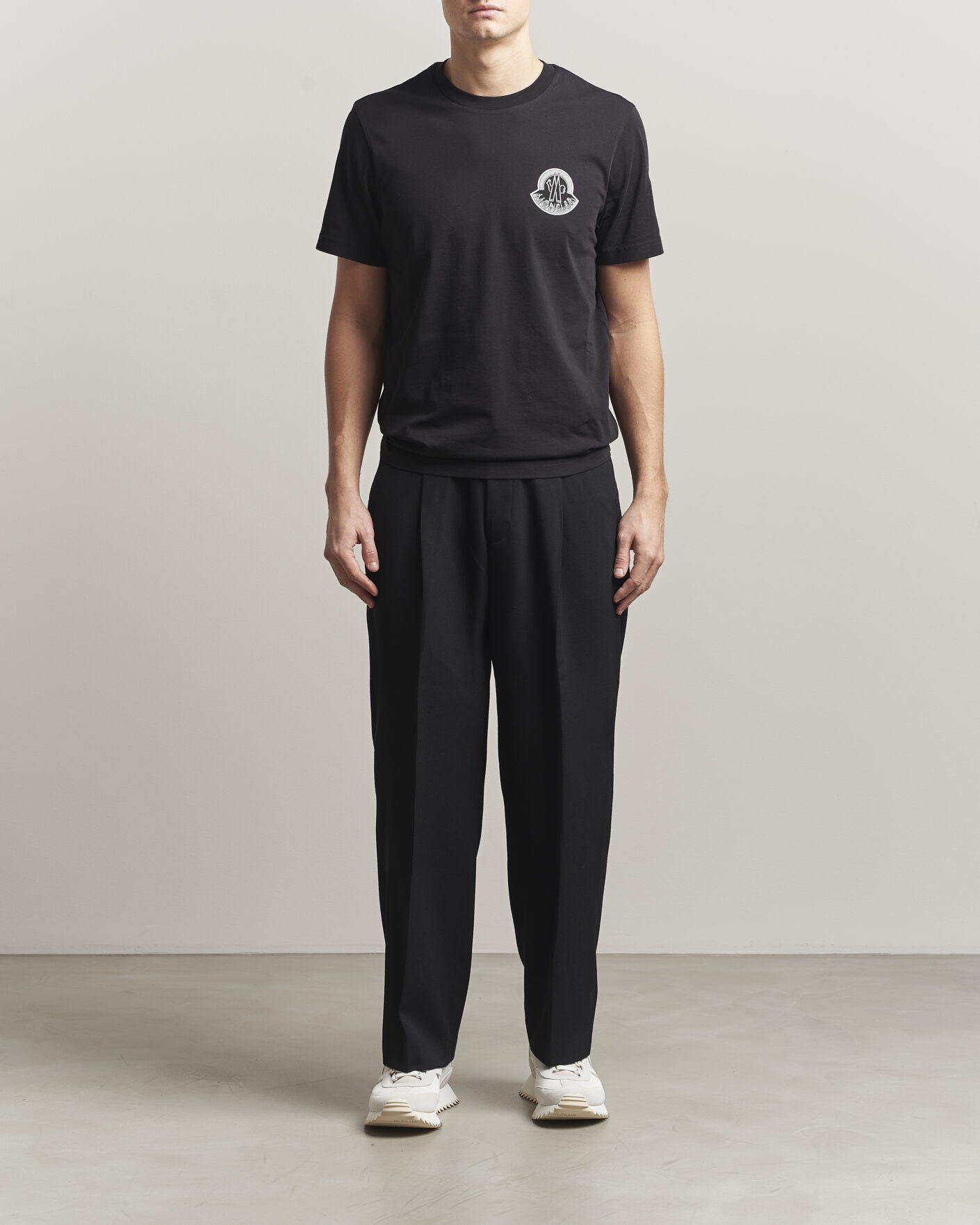 Hombres | Camisetas | Moncler | 3D Logo T-Shirt Black