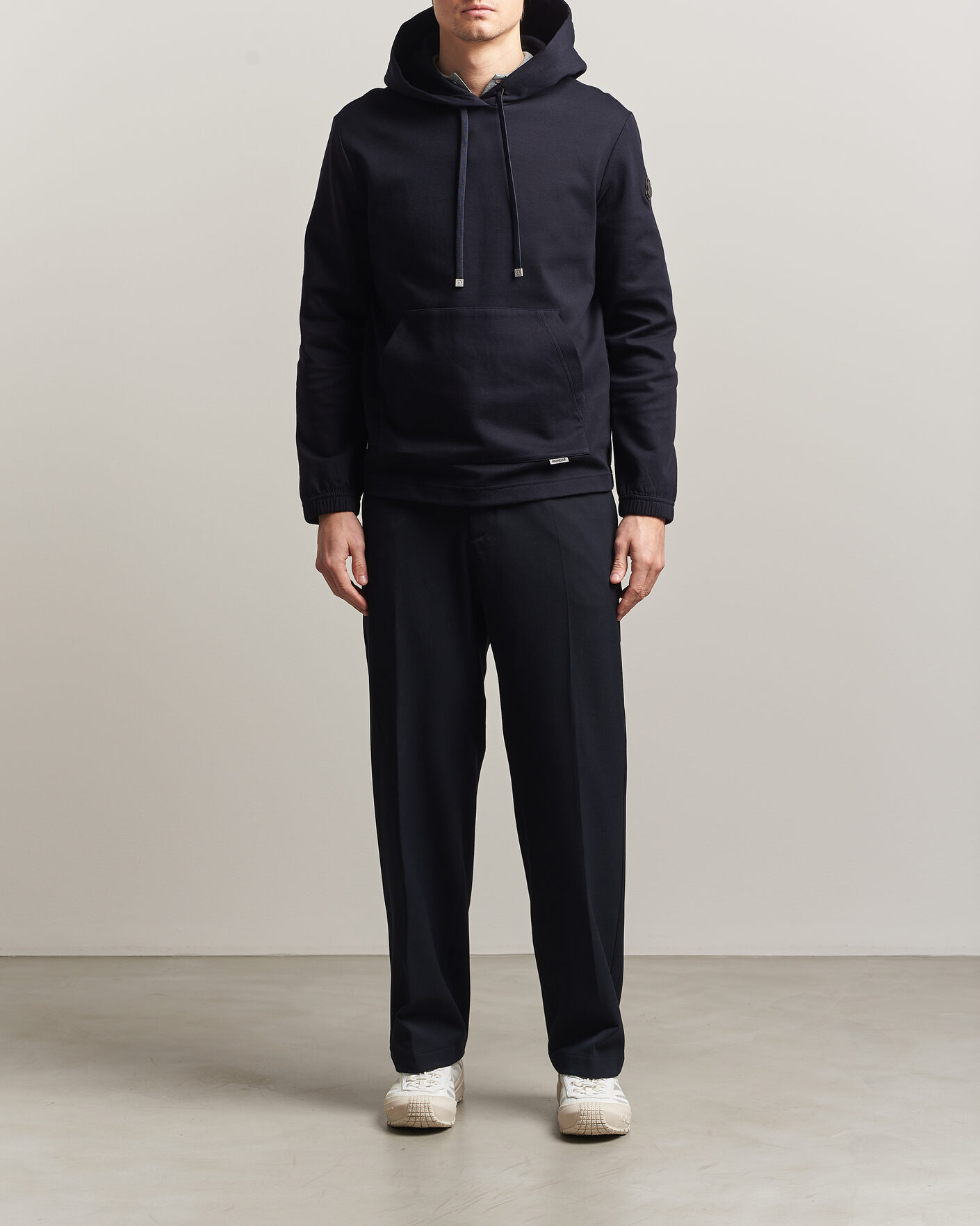 Hombres | Jerséis y prendas de punto | Moncler | Luxury Sweat Hoodie Navy