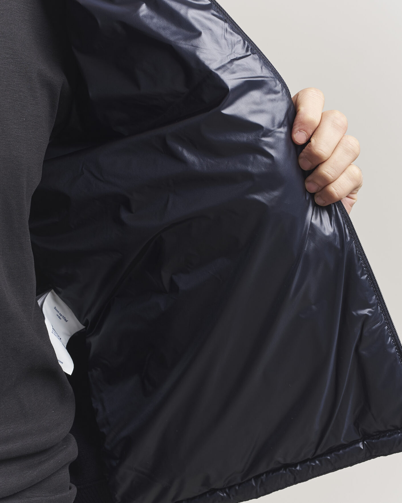 Hombres | Abrigos y chaquetas | Moncler | Hybrid Laque Zip Cardigan Navy