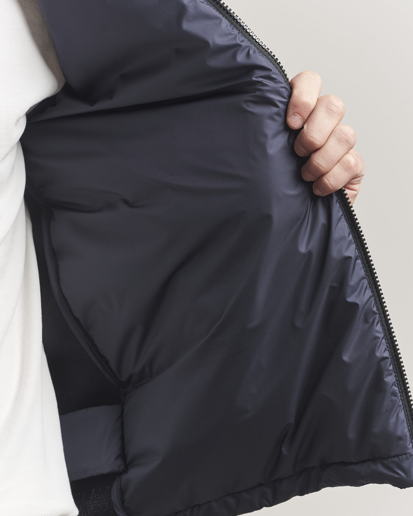 Hombres | Abrigos y chaquetas | Moncler | Hybrid Zip Cardigan Navy