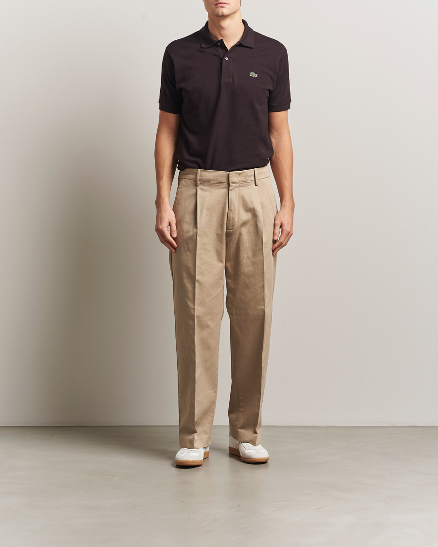 Hombres | Polos | Lacoste | Original Polo Piké Buffle Brown