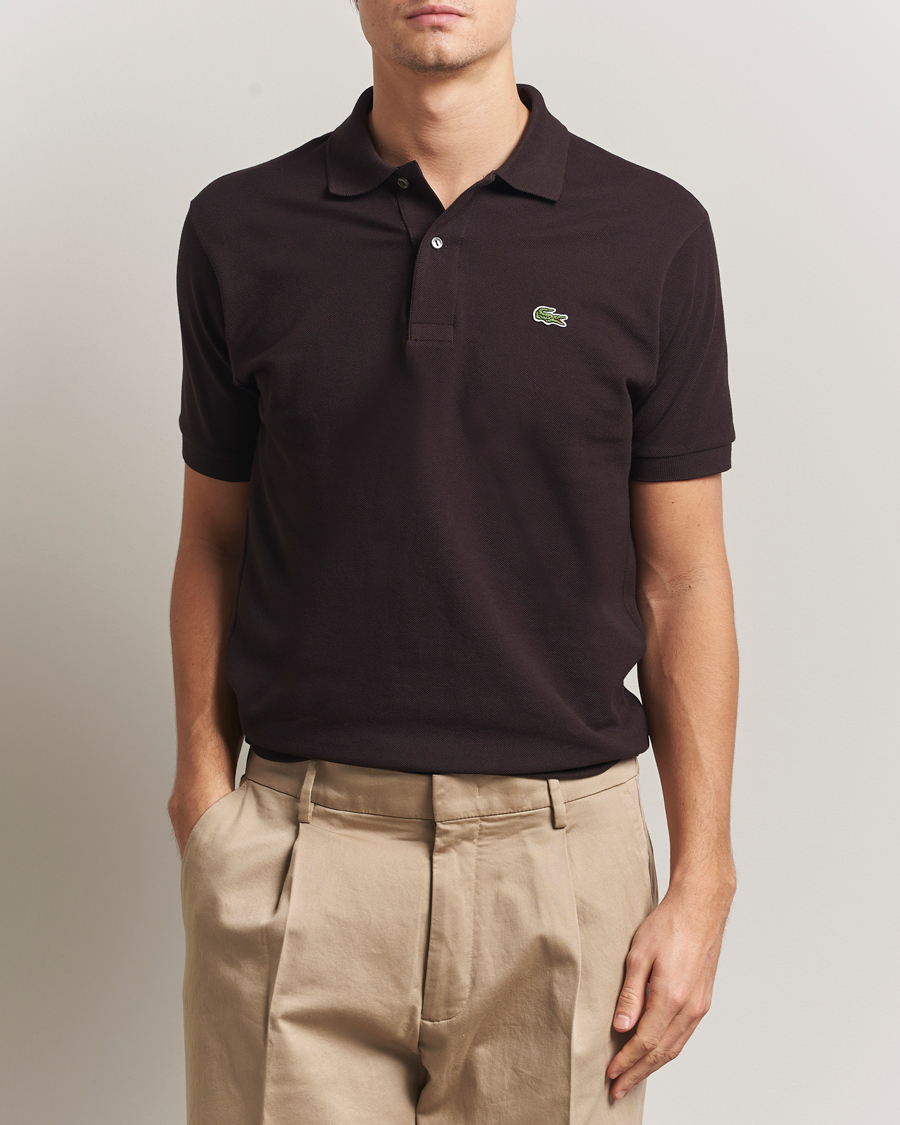 Hombres | Polos | Lacoste | Original Polo Piké Buffle Brown