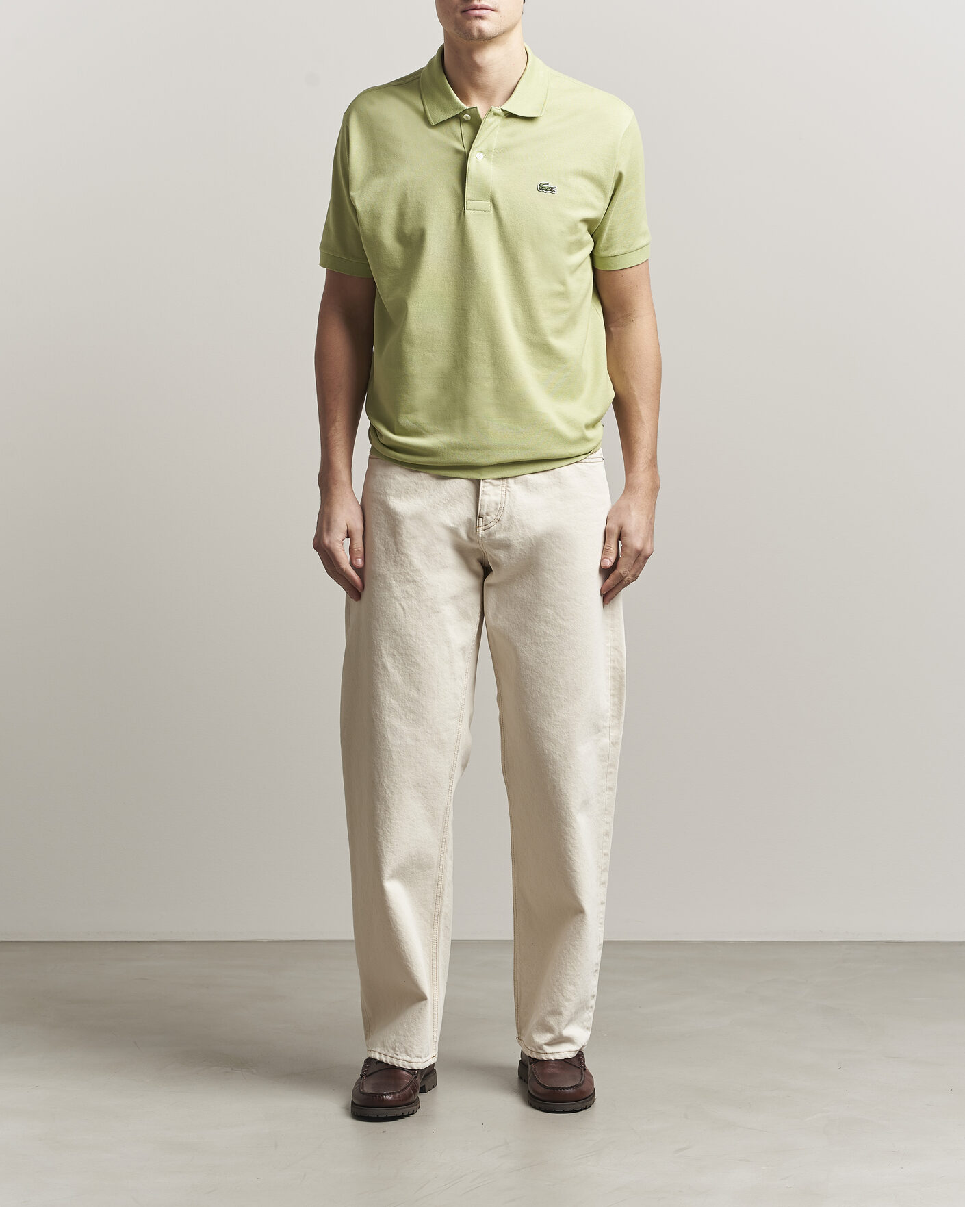 Hombres | Polos | Lacoste | Original Polo Piké Birch Green