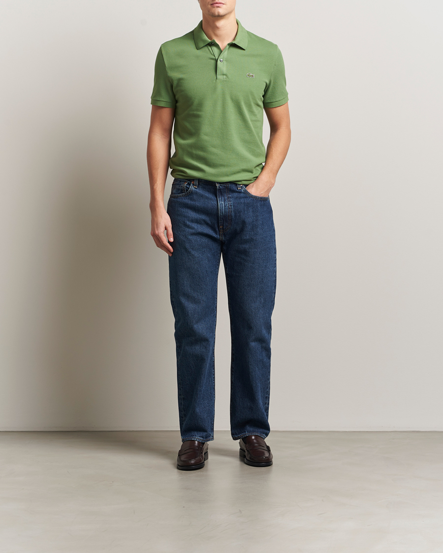 Hombres | Polos | Lacoste | Slim Fit Polo Piké Lettuce