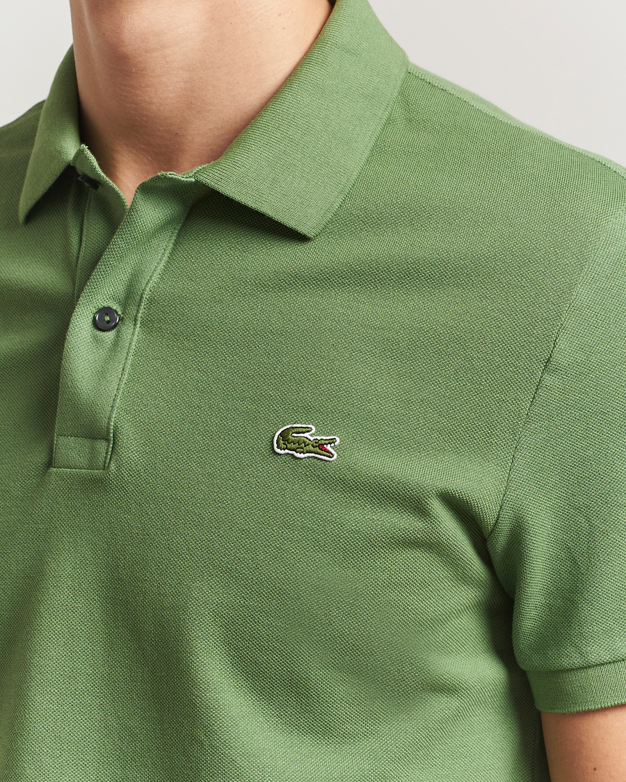Hombres | Polos | Lacoste | Slim Fit Polo Piké Lettuce