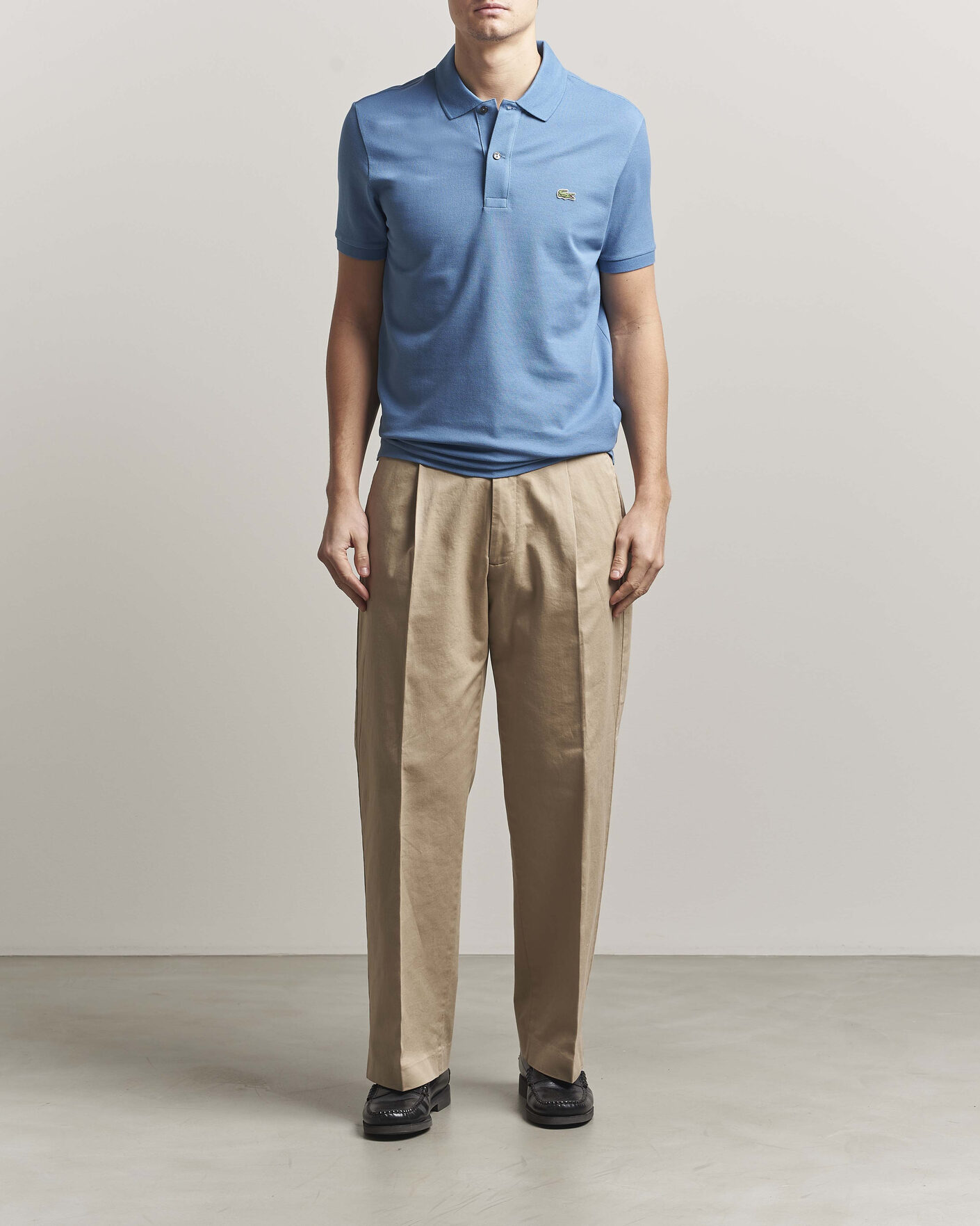 Hombres | Polos | Lacoste | Slim Fit Polo Piké Abyss Blue