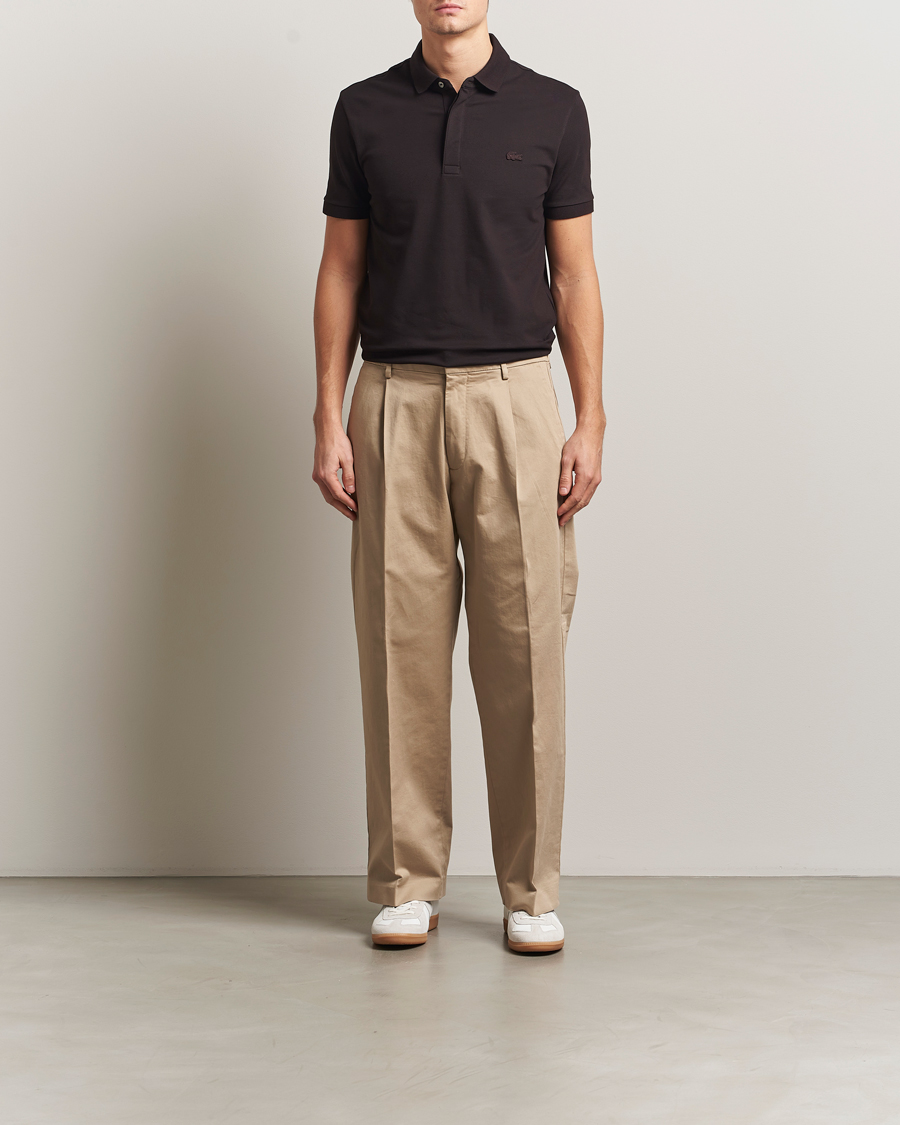 Hombres | Polos | Lacoste | Paris Polo Piké Buffle Brown