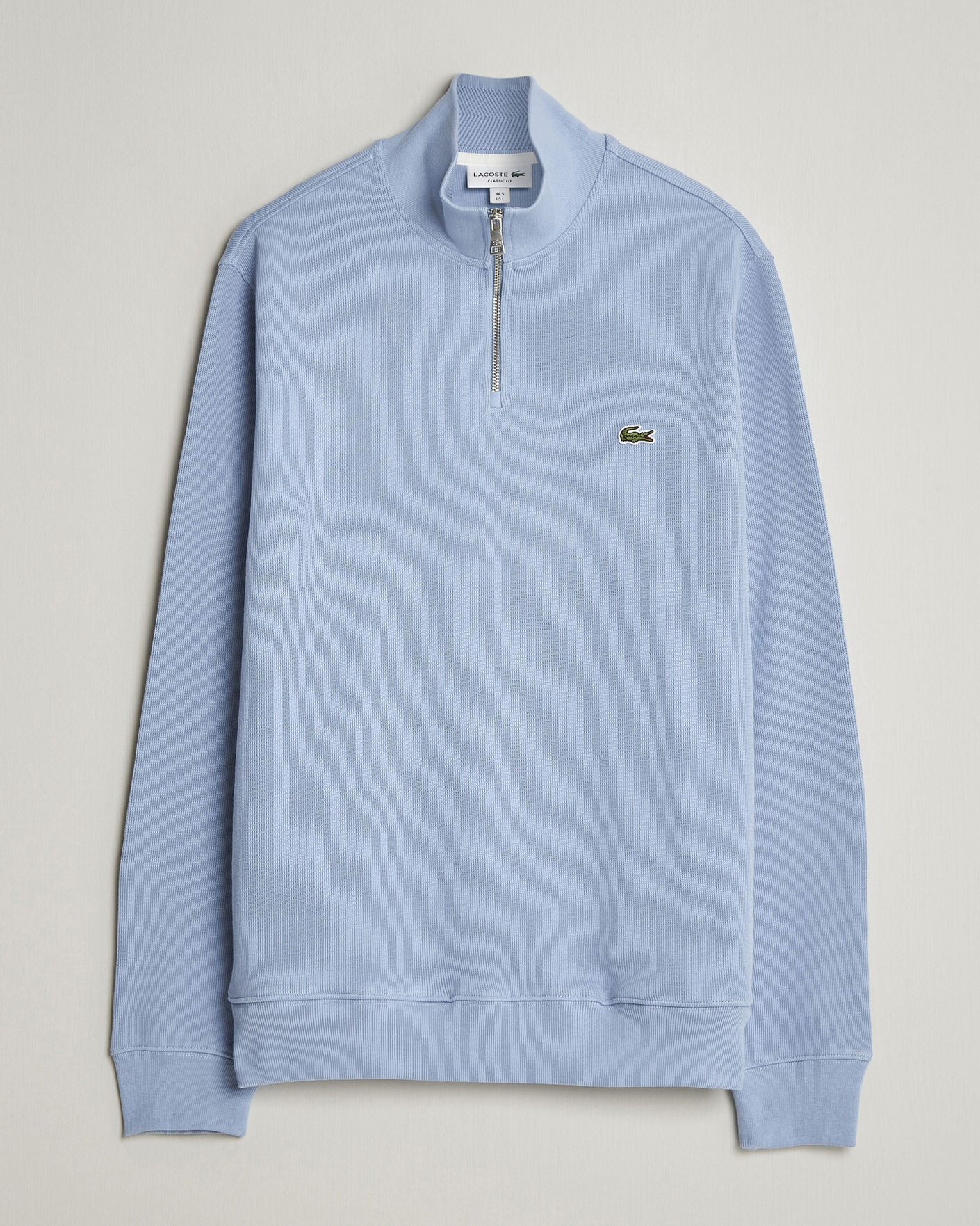 Hombres | Jerséis y prendas de punto | Lacoste | Rib Interlock Half Zip Aphylla Blue