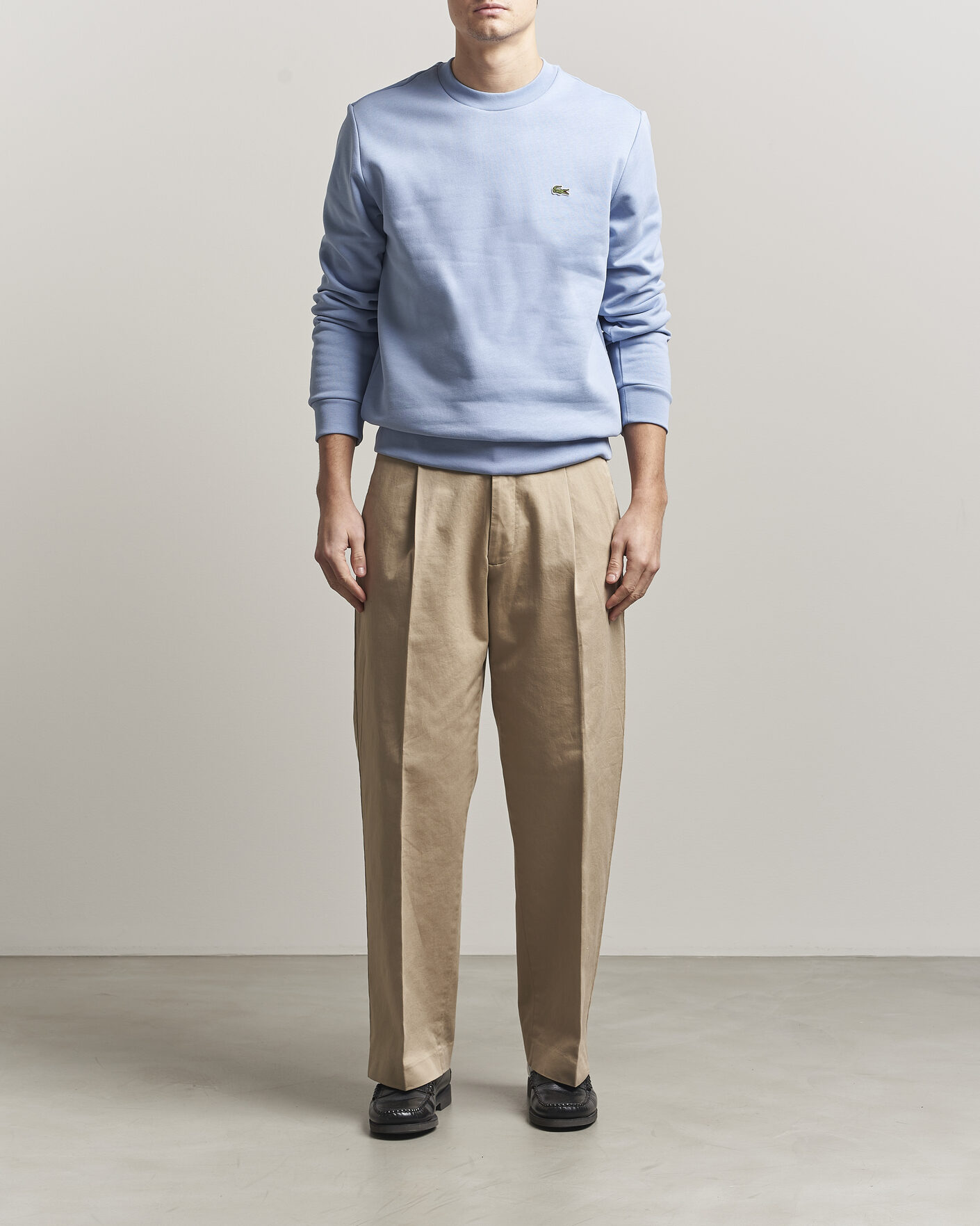 Hombres | Jerséis y prendas de punto | Lacoste | Crew Neck Sweatshirt Aphylla Blue