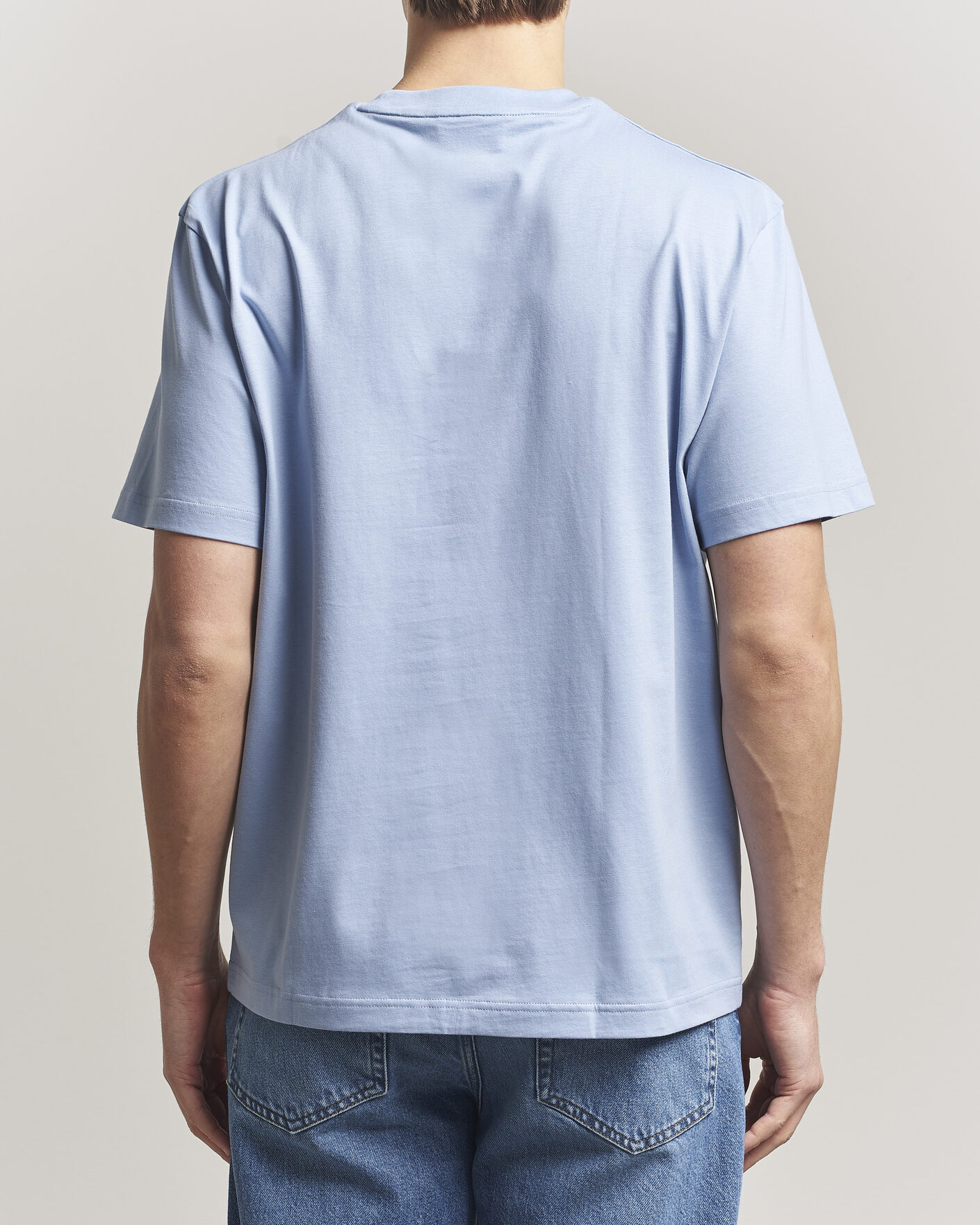 Hombres | Camisetas | Lacoste | Crew Neck T-Shirt Aphylla Blue