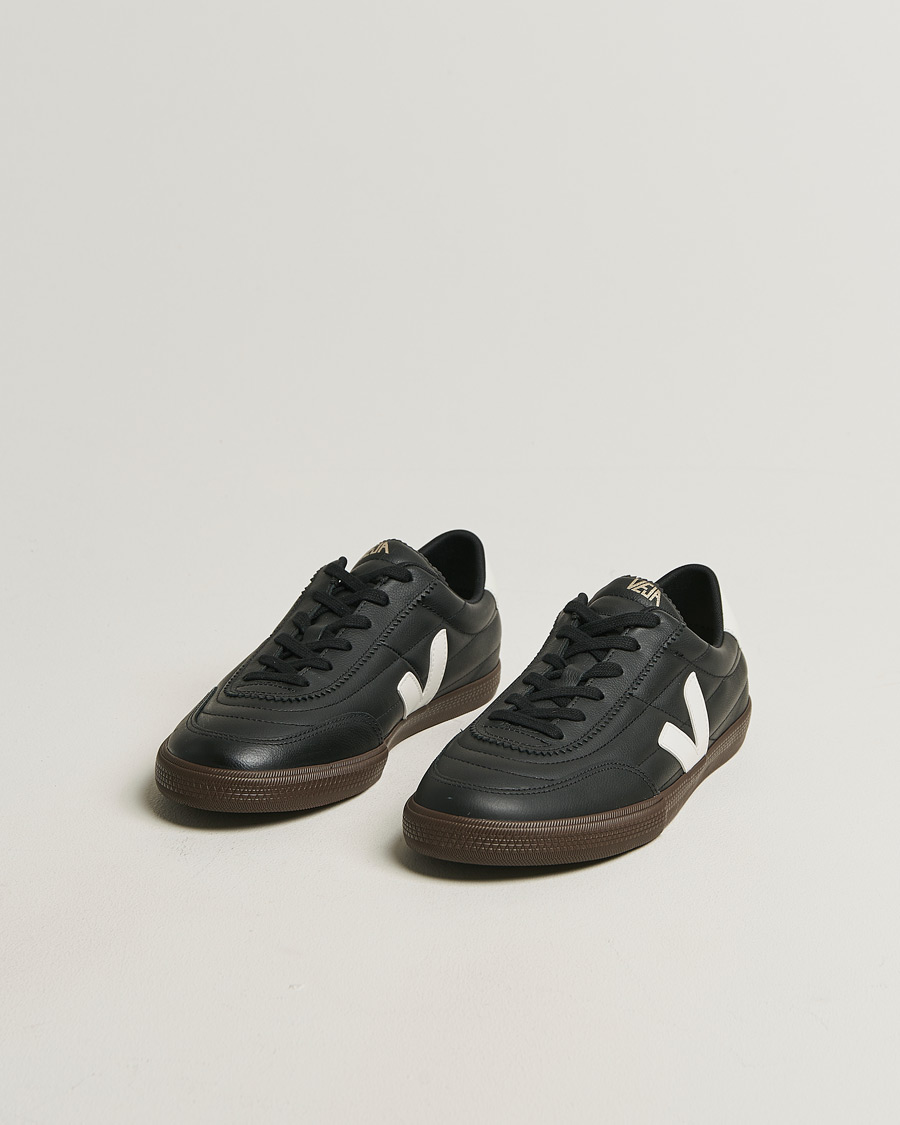 Hombres | Zapatillas | Veja | Panenka Leather Sneaker Black/White