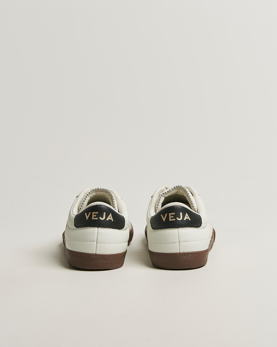 Hombres | Zapatillas | Veja | Panenka Leather Sneaker White/Black Bark