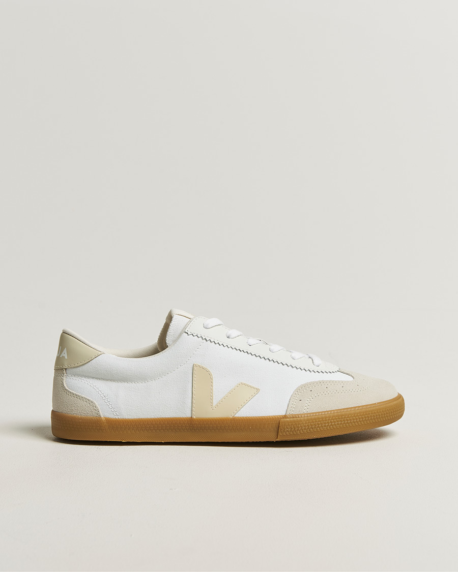 Hombres | Zapatillas | Veja | Volley Sneaker White/Pierre Natural