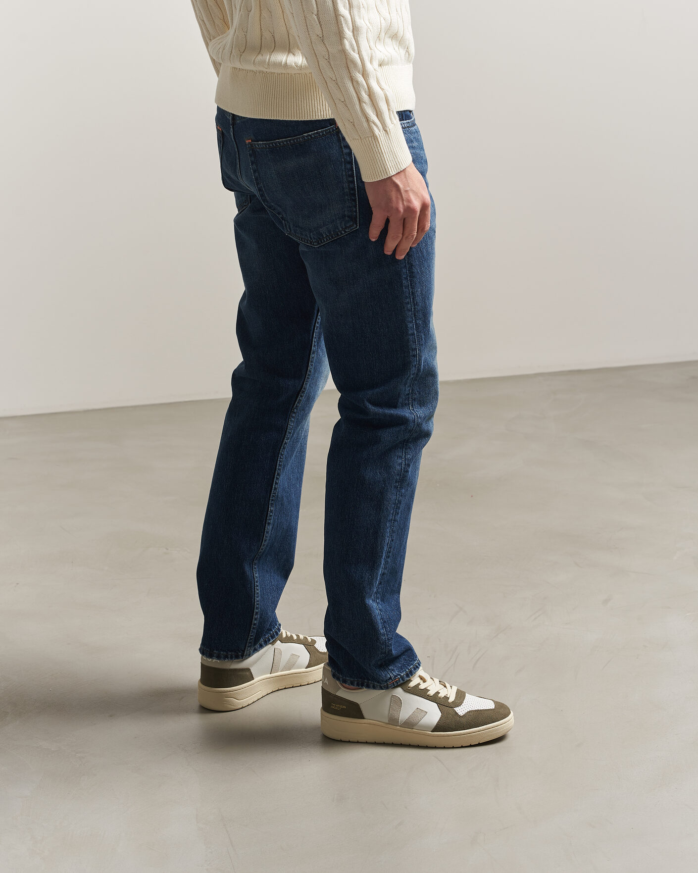 Hombres | Zapatillas | Veja | V-82 Sneaker White/Natural Khaki