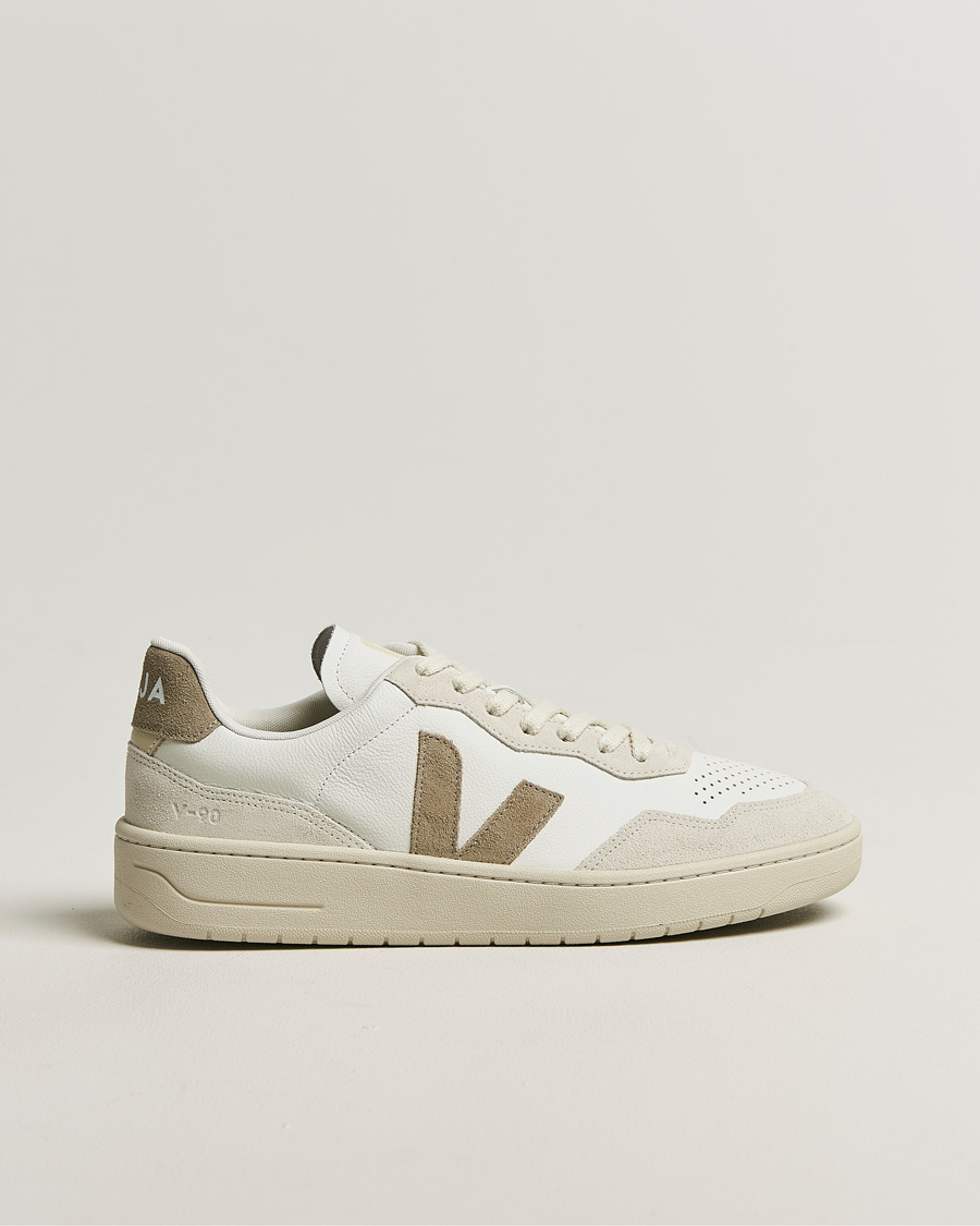 Hombres | Zapatillas | Veja | V-90 Sneaker White/Taupe