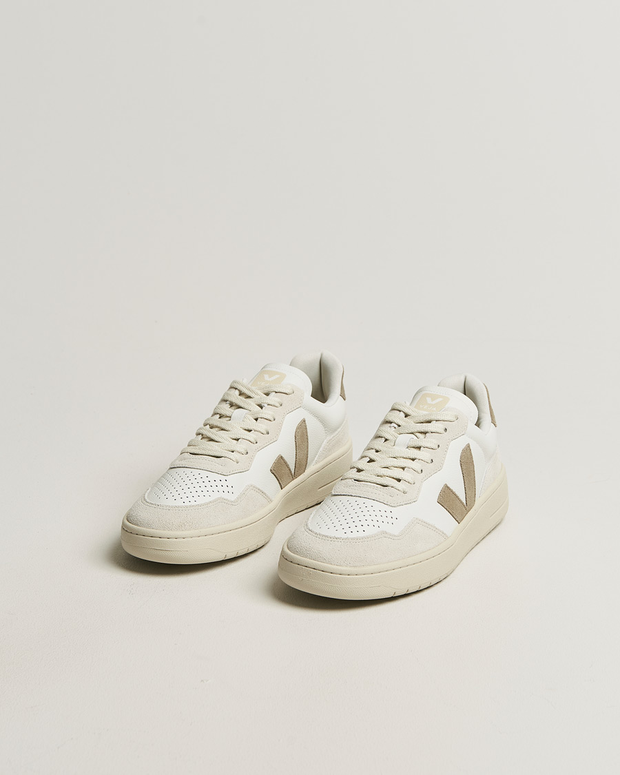 Hombres | Zapatillas | Veja | V-90 Sneaker White/Taupe
