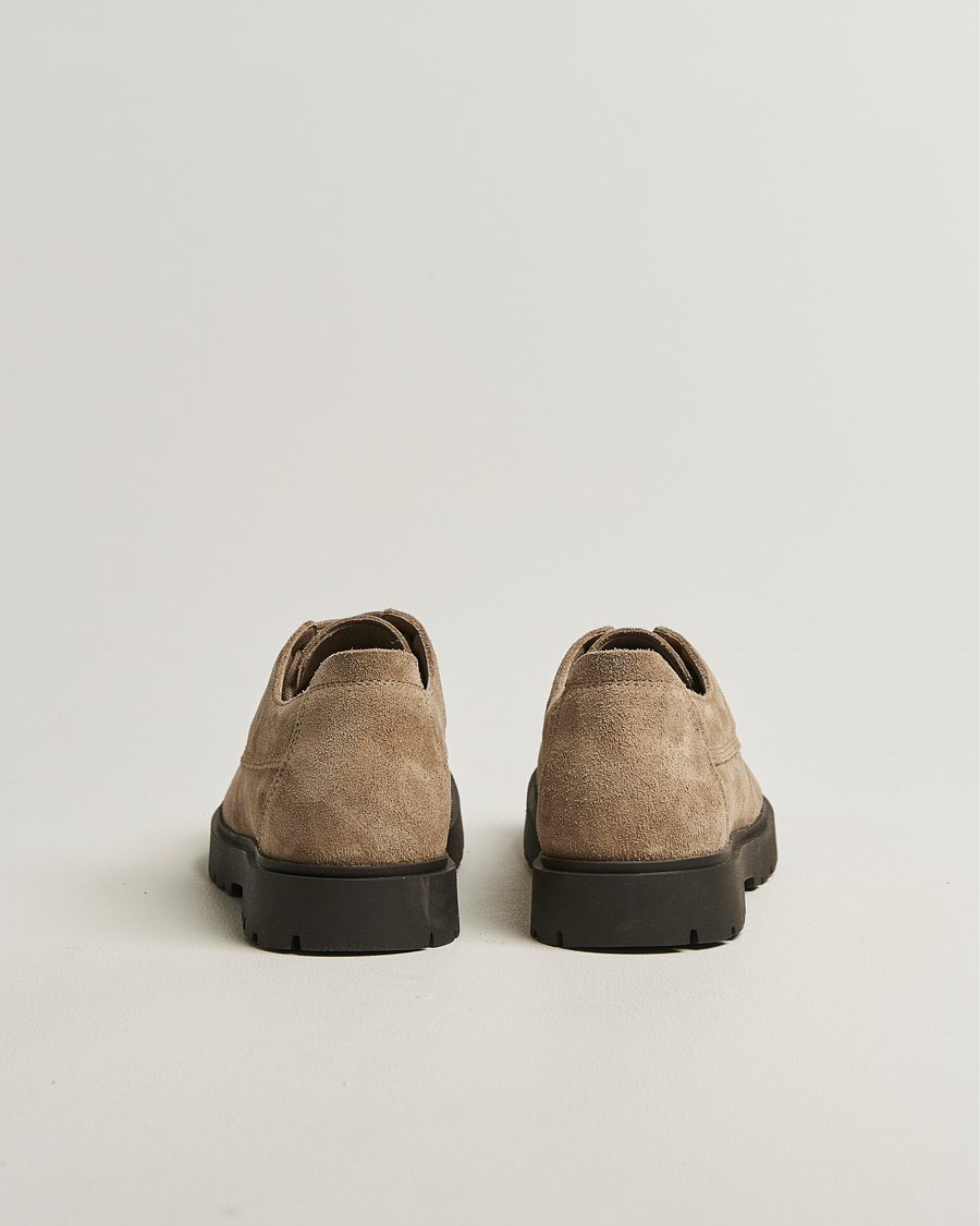 Hombres | Zapatos Oxford | BIRKENSTOCK | Highwood Moc Oxford Gray Taupe Suede