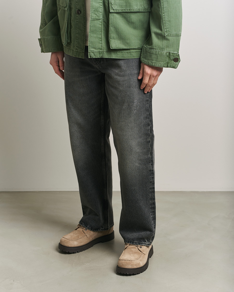 Hombres | Zapatos Oxford | BIRKENSTOCK | Highwood Moc Oxford Gray Taupe Suede