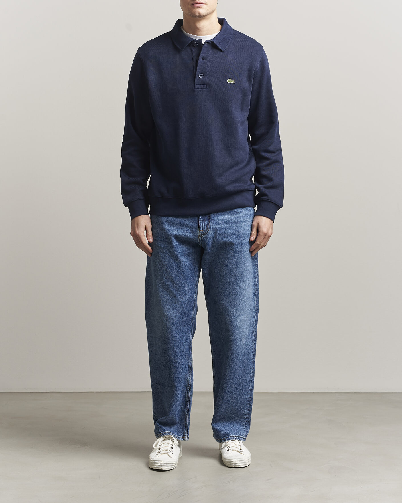Hombres | Jerséis y prendas de punto | Lacoste | Polo Sweater Navy Blue