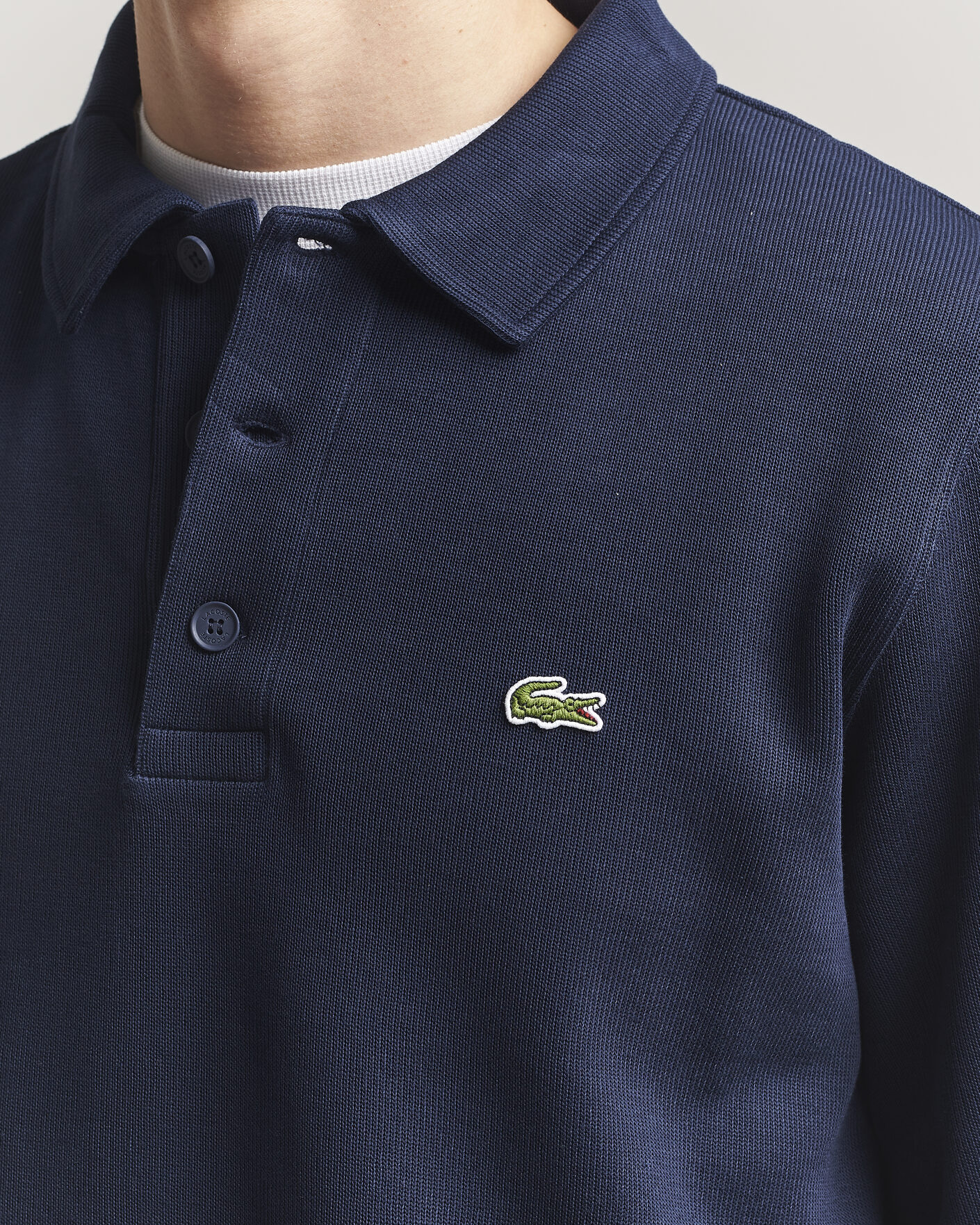 Hombres | Jerséis y prendas de punto | Lacoste | Polo Sweater Navy Blue