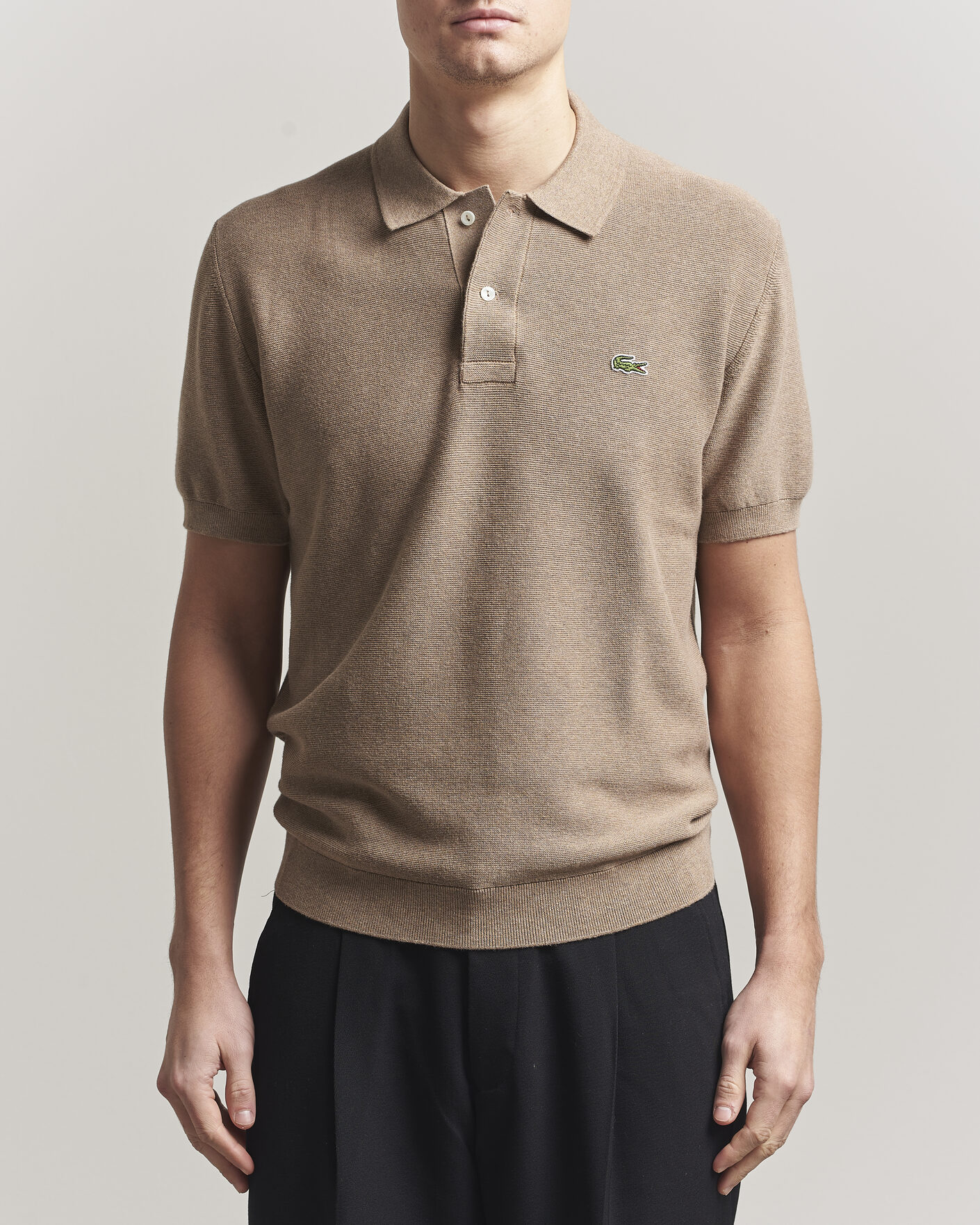 Hombres | Polos | Lacoste | Cotton Knitted Polo Viennois Heather
