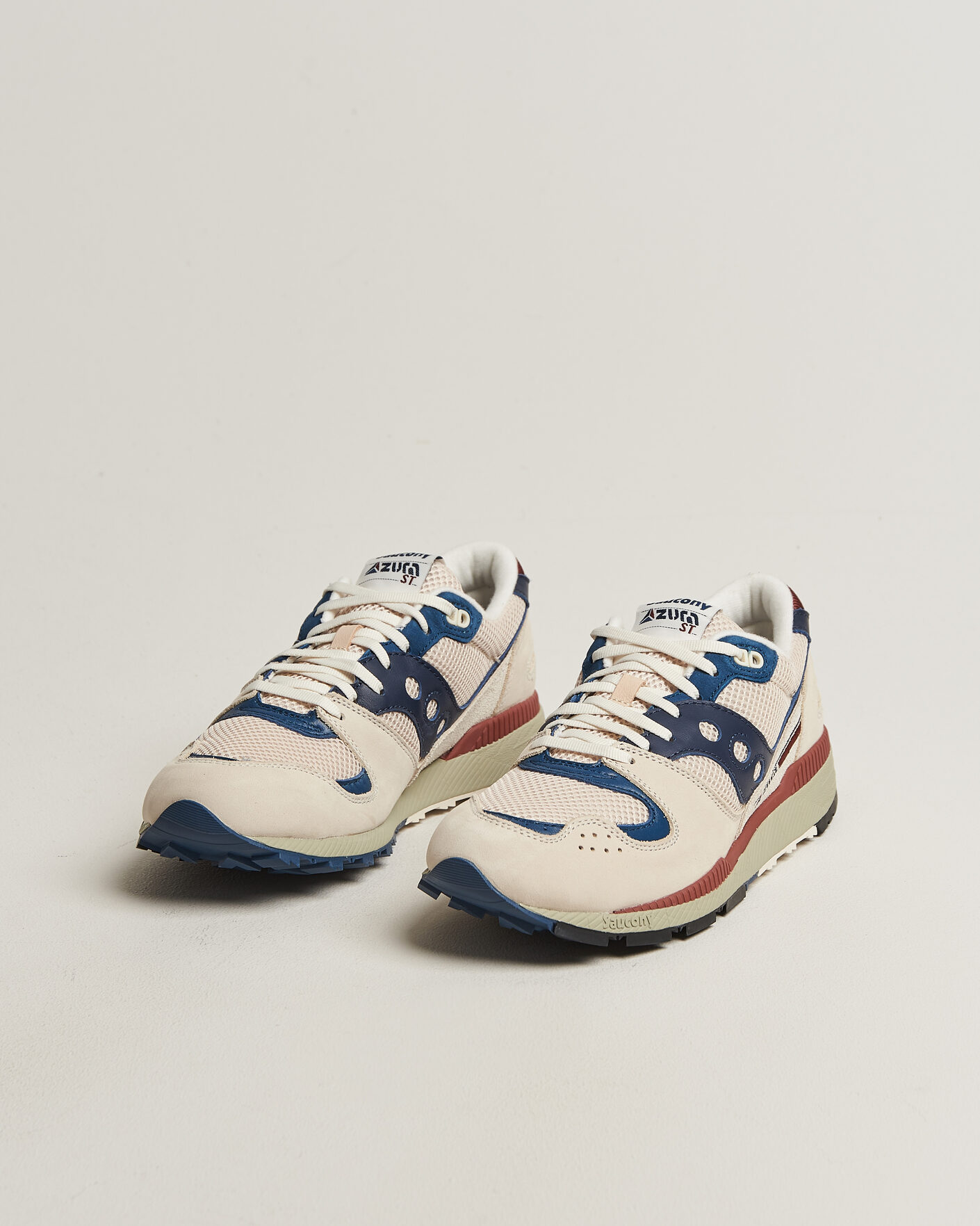 Hombres | Zapatillas | Saucony | Azura Lux Running Sneaker Tofu/Dress Blue