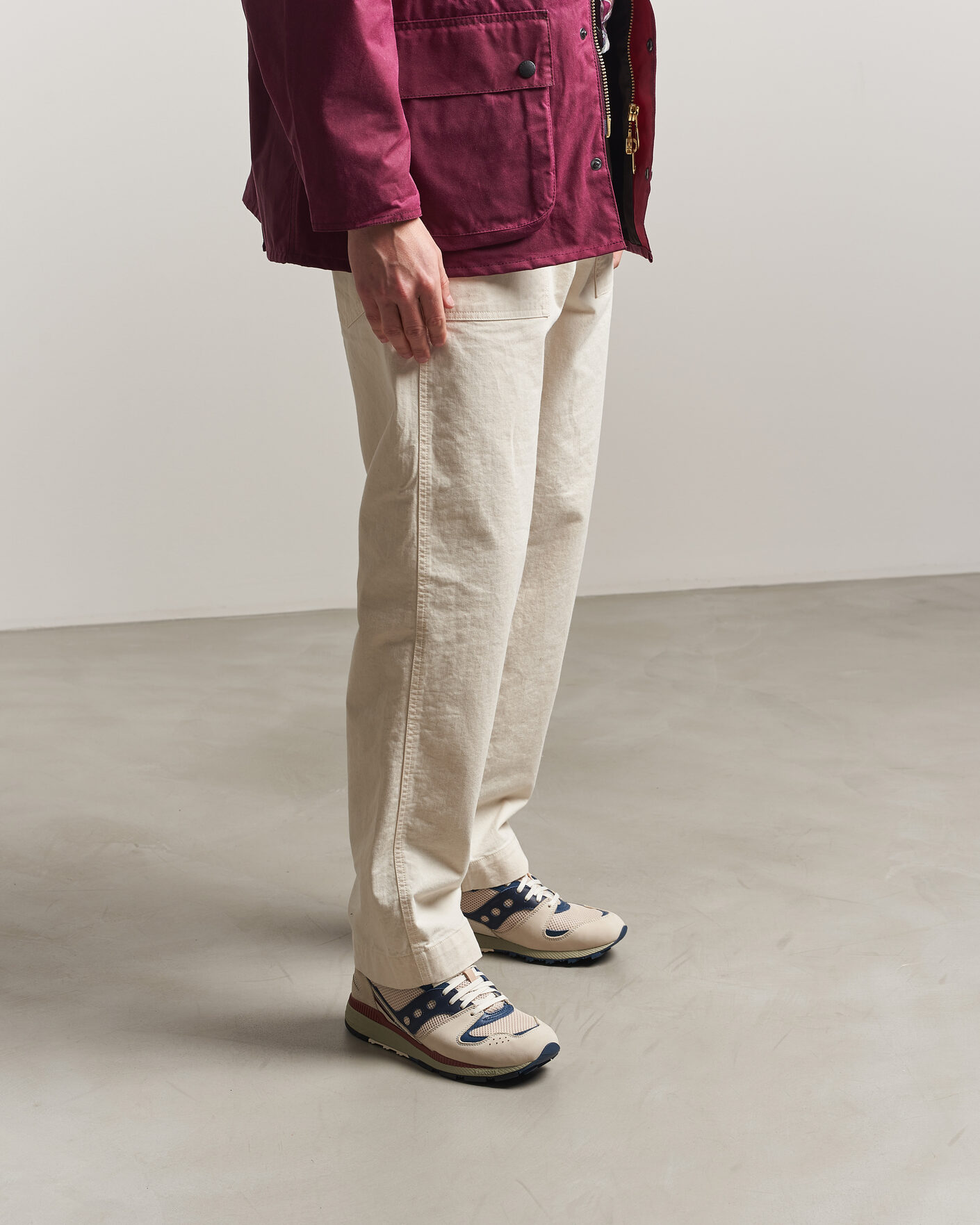 Hombres | Zapatillas | Saucony | Azura Lux Running Sneaker Tofu/Dress Blue