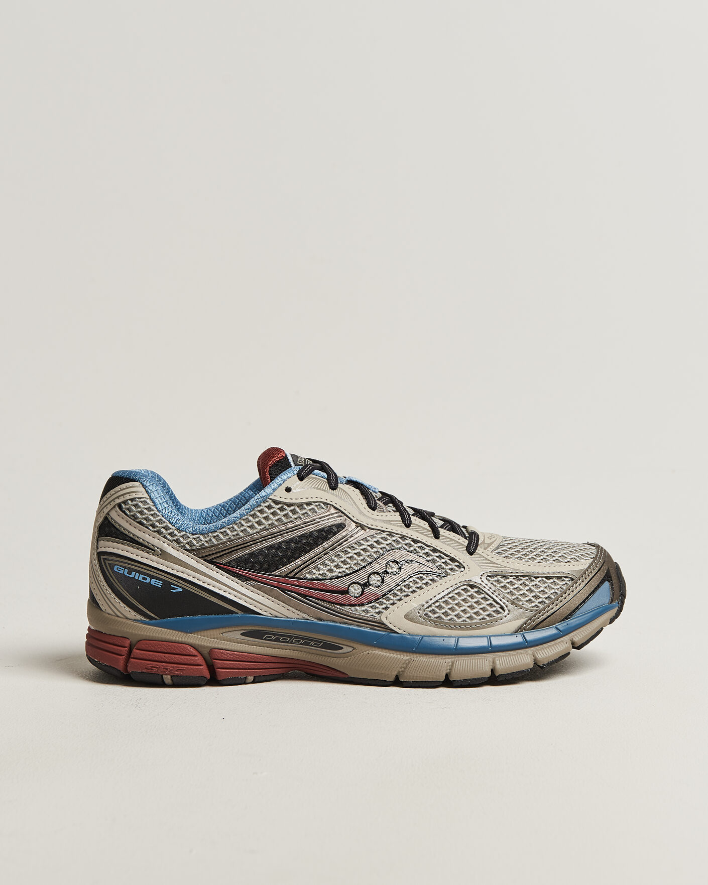 Hombres | Zapatillas | Saucony | Guide 7 Running Sneaker Taupe/Black